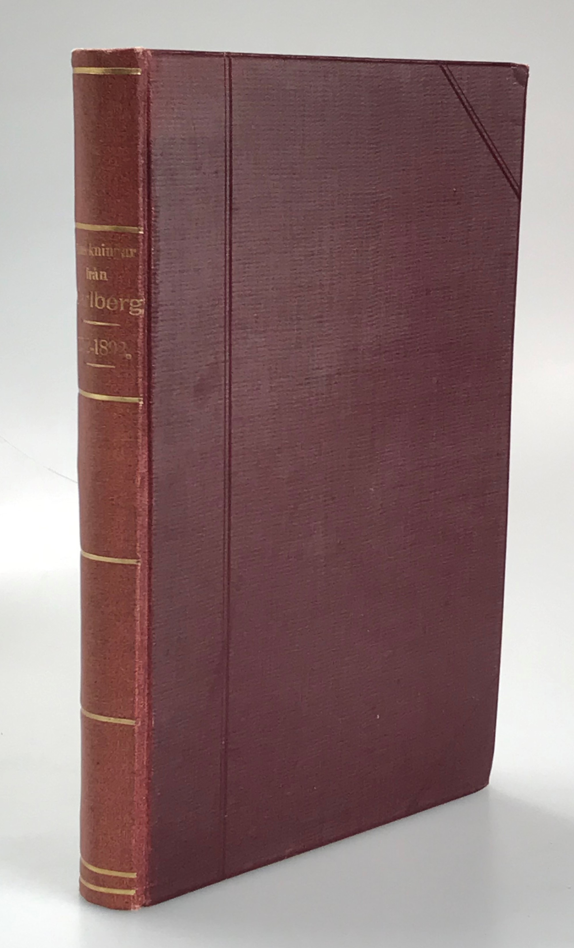 Biografiska anteckningar från Carlberg 1792-1892 samlade och utgifna.