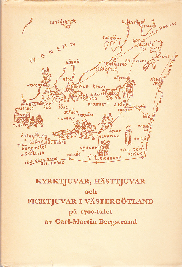 Kyrktjuvar, hästtjuvar och ficktjuvar i Västergötland på 1700-talet.