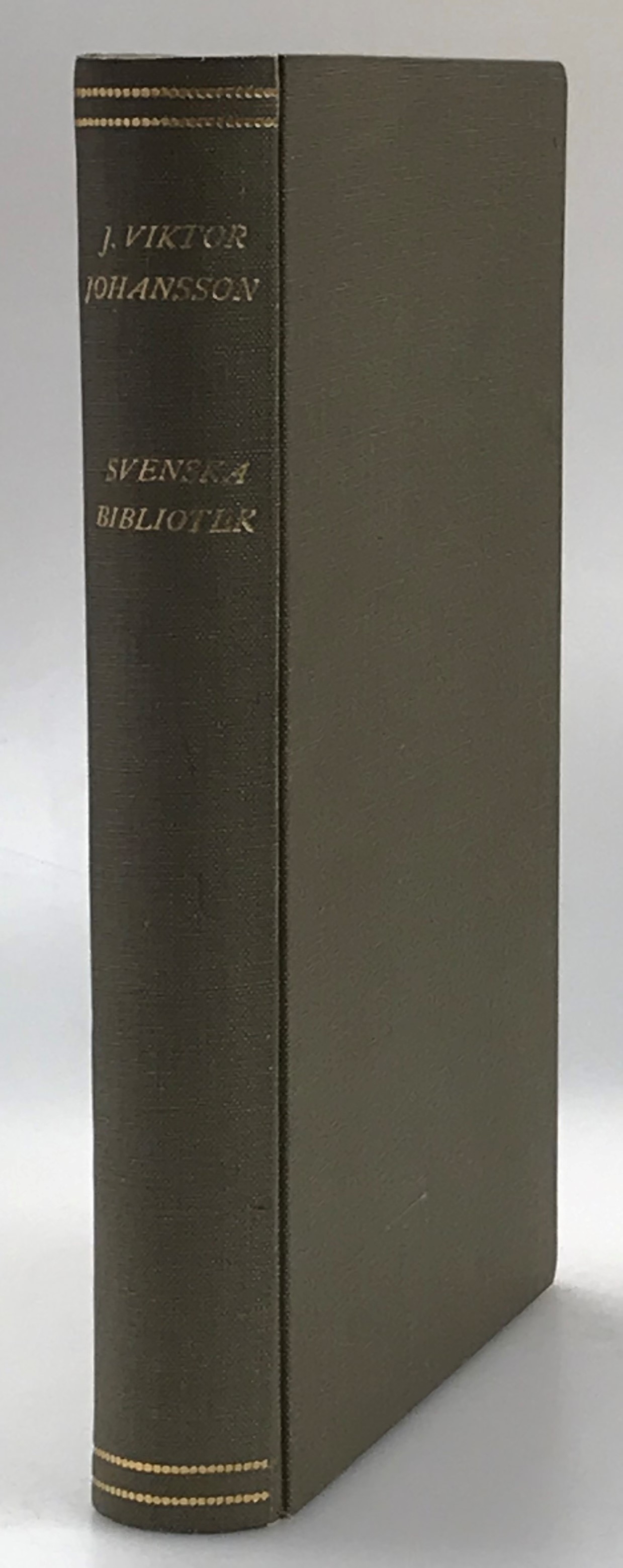 Svenska bibliotek. [Utg. av] Wahlström & Widstrand.