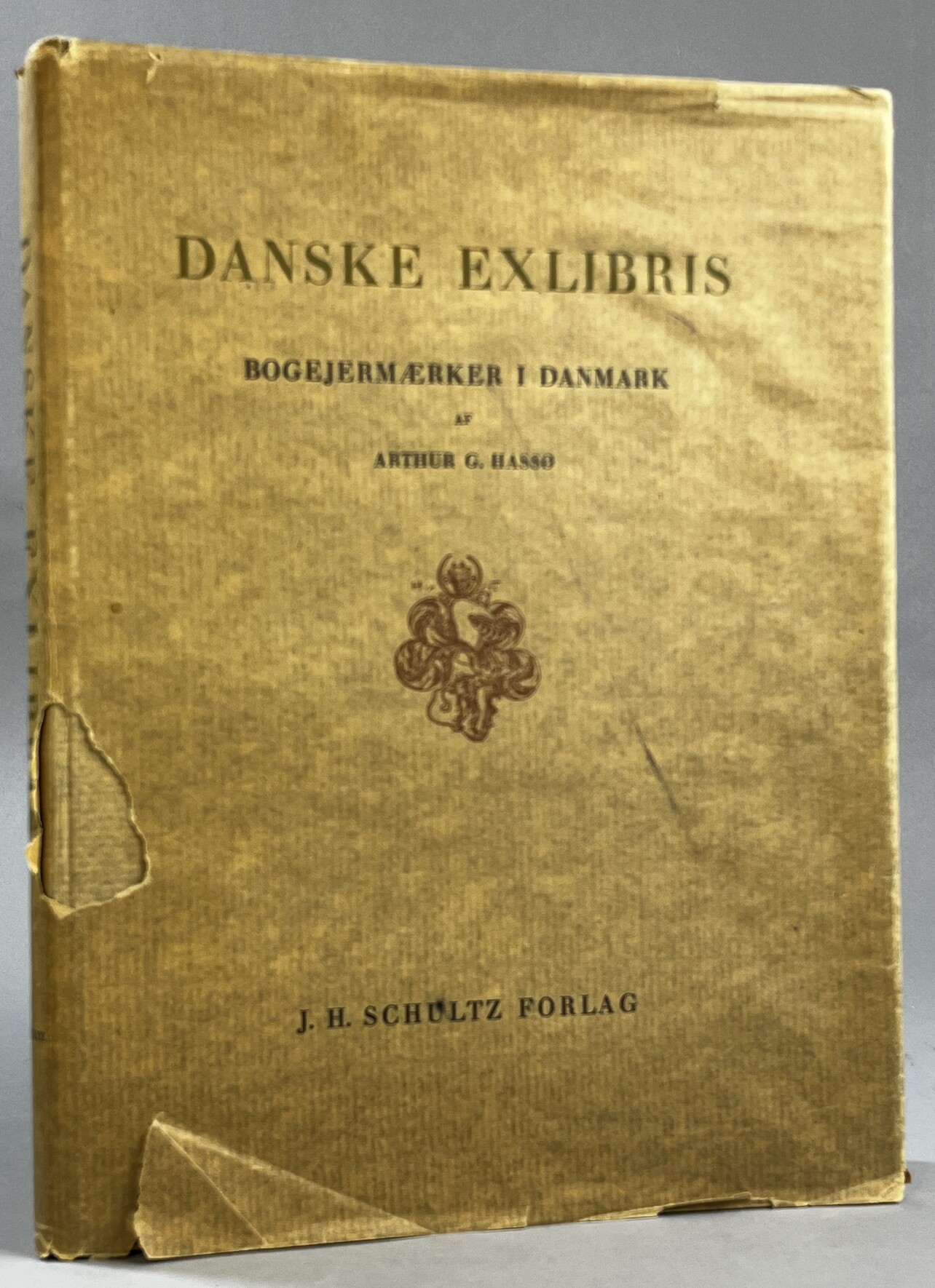 Danske Exlibris. Bogejermærker i Danmark. Med gengivelser af 1091 danske exlibris.