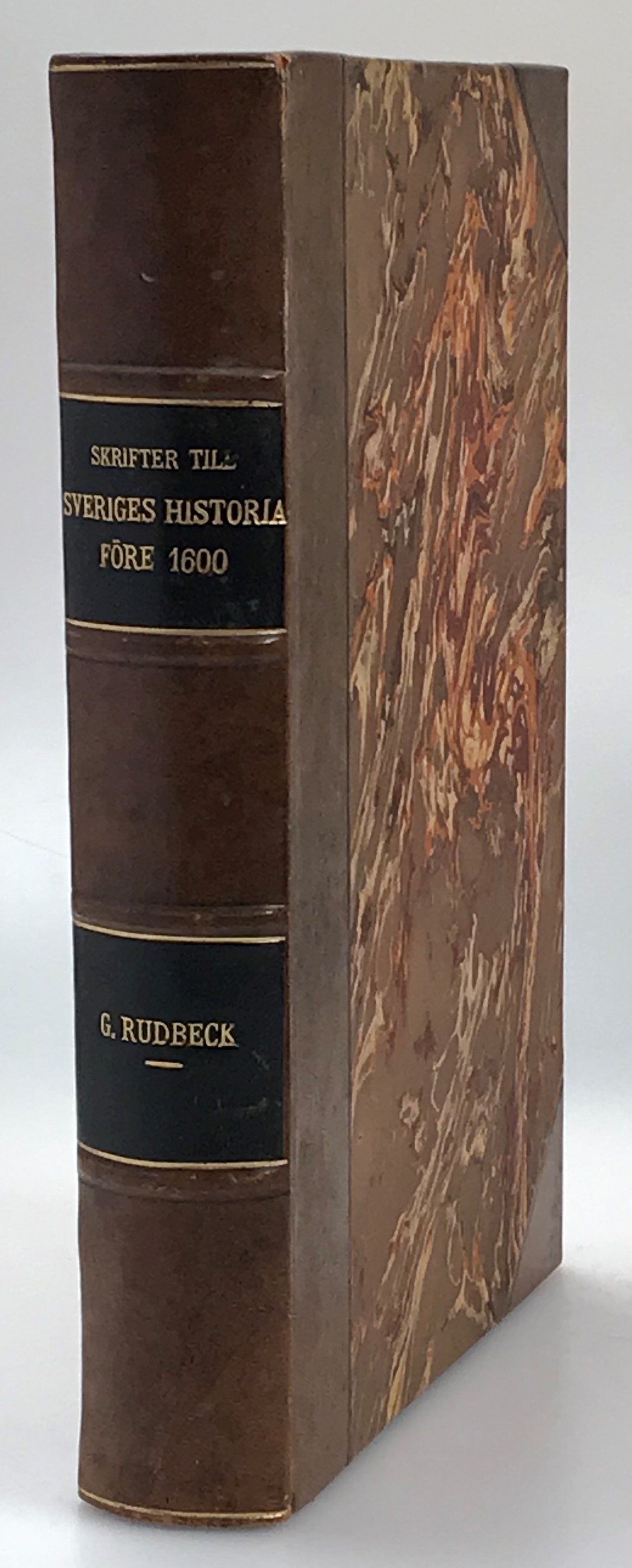 Skrifter till Sveriges historia tryckta före år 1600. Med en inledande redogörelse. Akademisk afhandling af Gustaf Rudbeck.