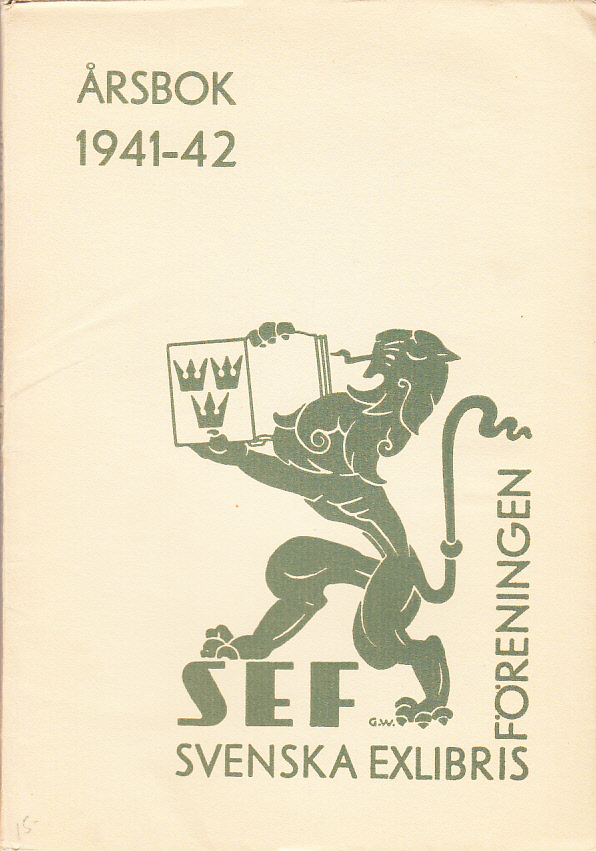Svenska Exlibrisföreningens Årsbok 1941-42.