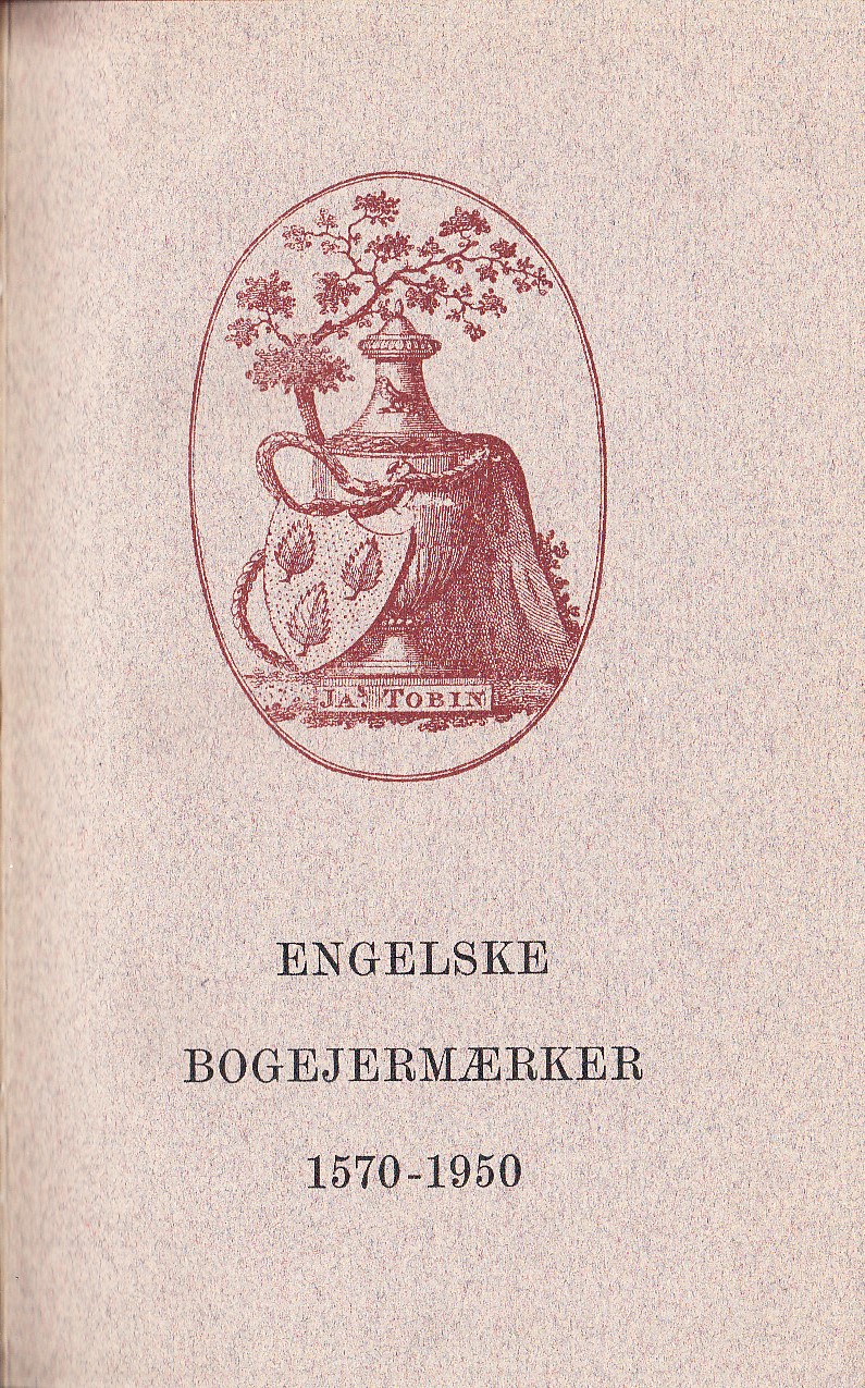 Engelske bogejermaerker 1570-1950. [Utg. av] Areté.