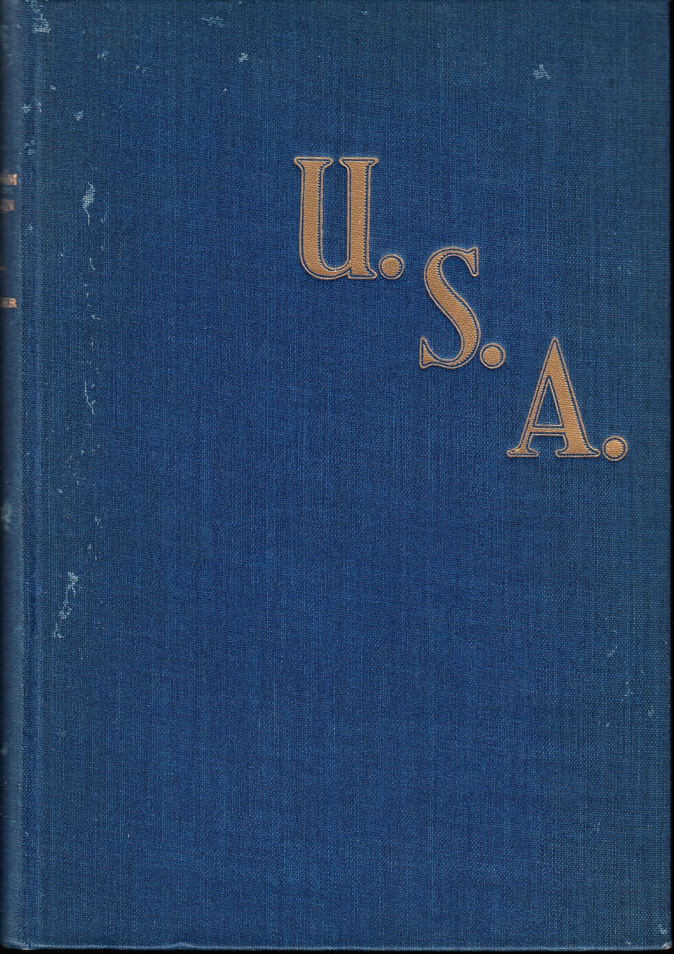 U.S.A. Liv och teater av Anna Lenah Elgström och Gustav Collijn. [Utg. av] Albert Bonniers förlag.