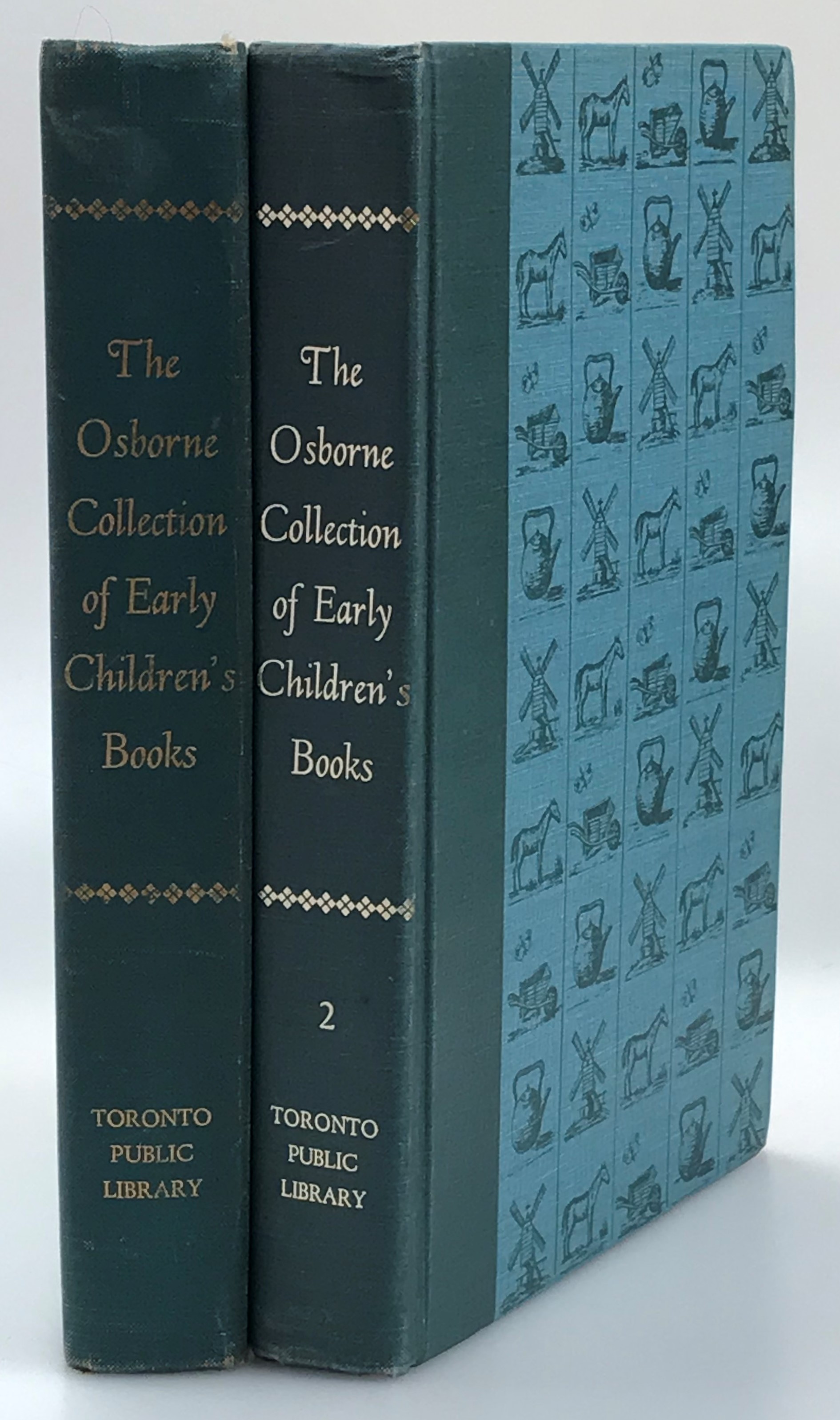 The Osborne collection of early children's books 1566-1910. [... Volume II. 1476-1910]. A catalogue. Prepared at Boys and Girls house [Toronto public library] by Judith St. John. With an Introduction by Edgar Osborne.