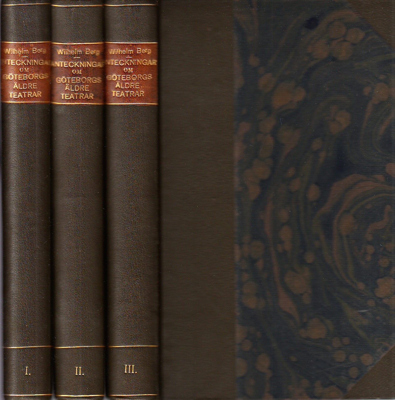 Anteckningar om Göteborgs äldre teatrar. [Första bandet 1690-1794]. [... Andra bandet 1794-1816; ... Tredje bandet 1816-1833].