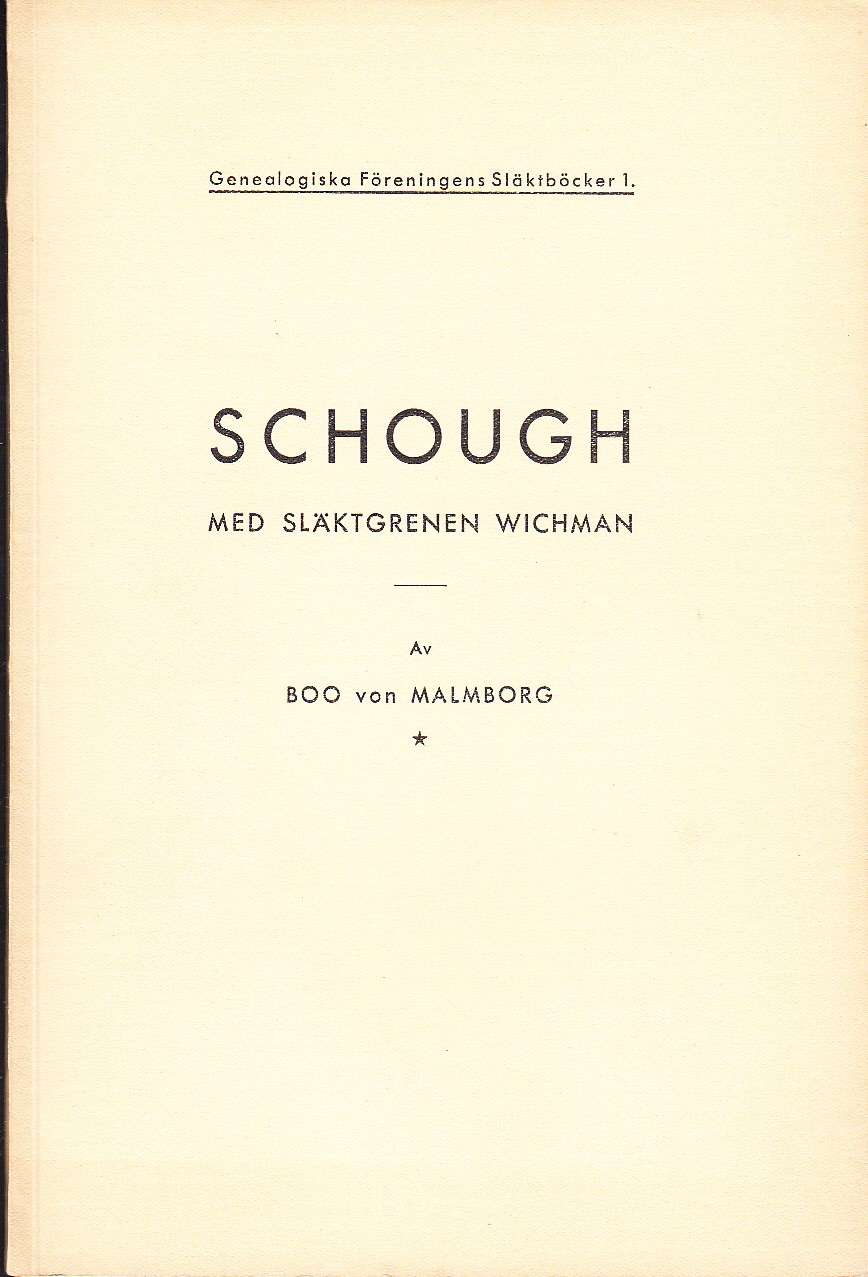 Schough, med släktgrenen Wichman.