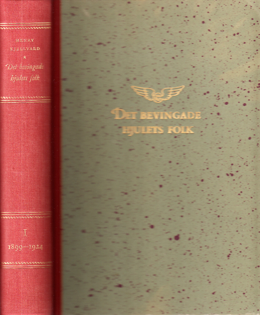 Det bevingade hjulets folk. Minnesskrift vid Svenska Järnvägsmannaförbundets 50-årsjubileum. Volym I. 1899-1924. [... Volym II. 1925-1949.].