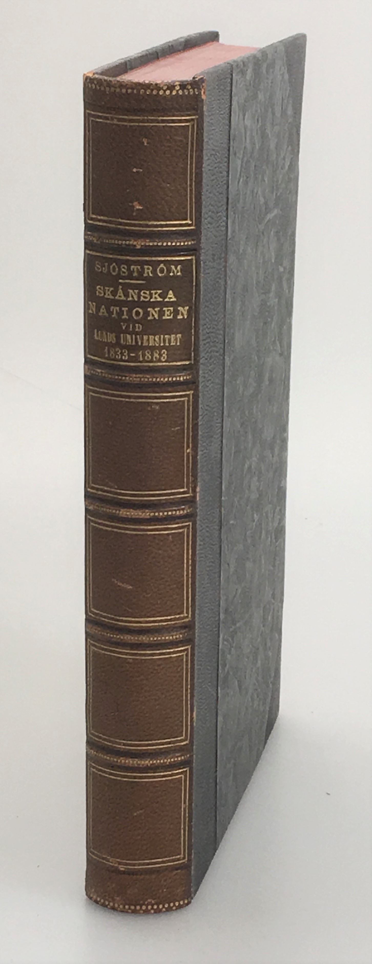 Skånska nationen vid Lunds Universitet 1833-1883. Biografiska anteckningar.