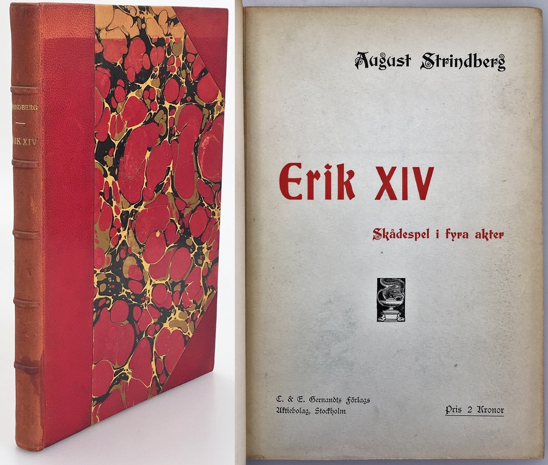 Erik XIV. Skådespel i fyra akter. [Utg. av] C. & E. Gernandts Förlags Aktiebolag.