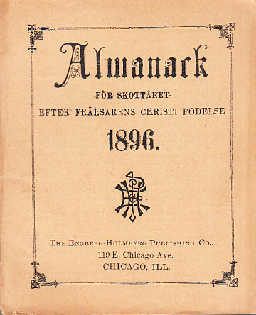 Almanack för skottåret efter frälsarens Christi födelse, 1836. Till Chicagos horisont.