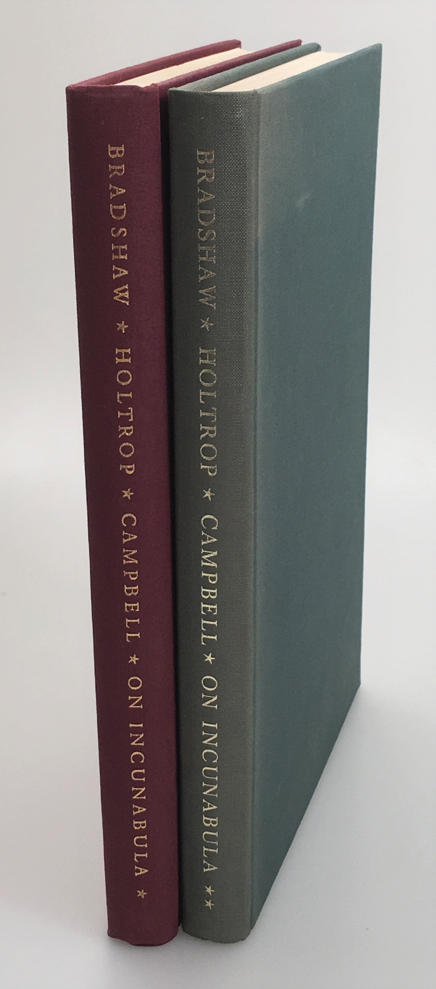 Henry Bradshaw's correspondence on incunabula with J.W. Holtrop and M.F.A.G. Campbell. I.The Correspondence 1864-1884. [... II. Commentary].