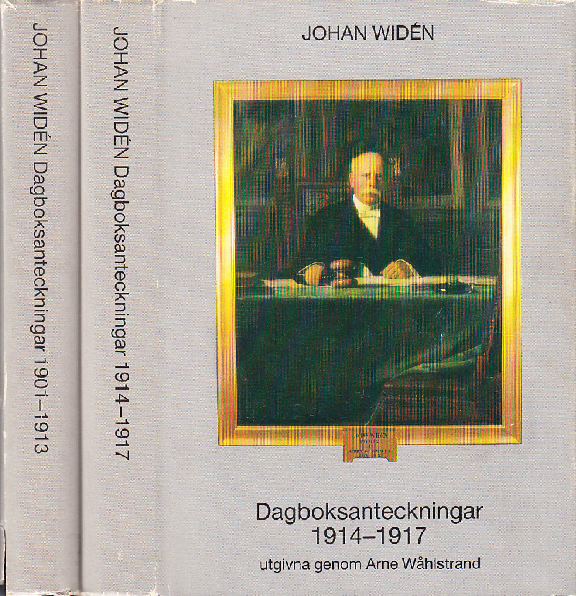 Johan Widén. Dagboksanteckningar 1901-1913 [... 1914-1917].
