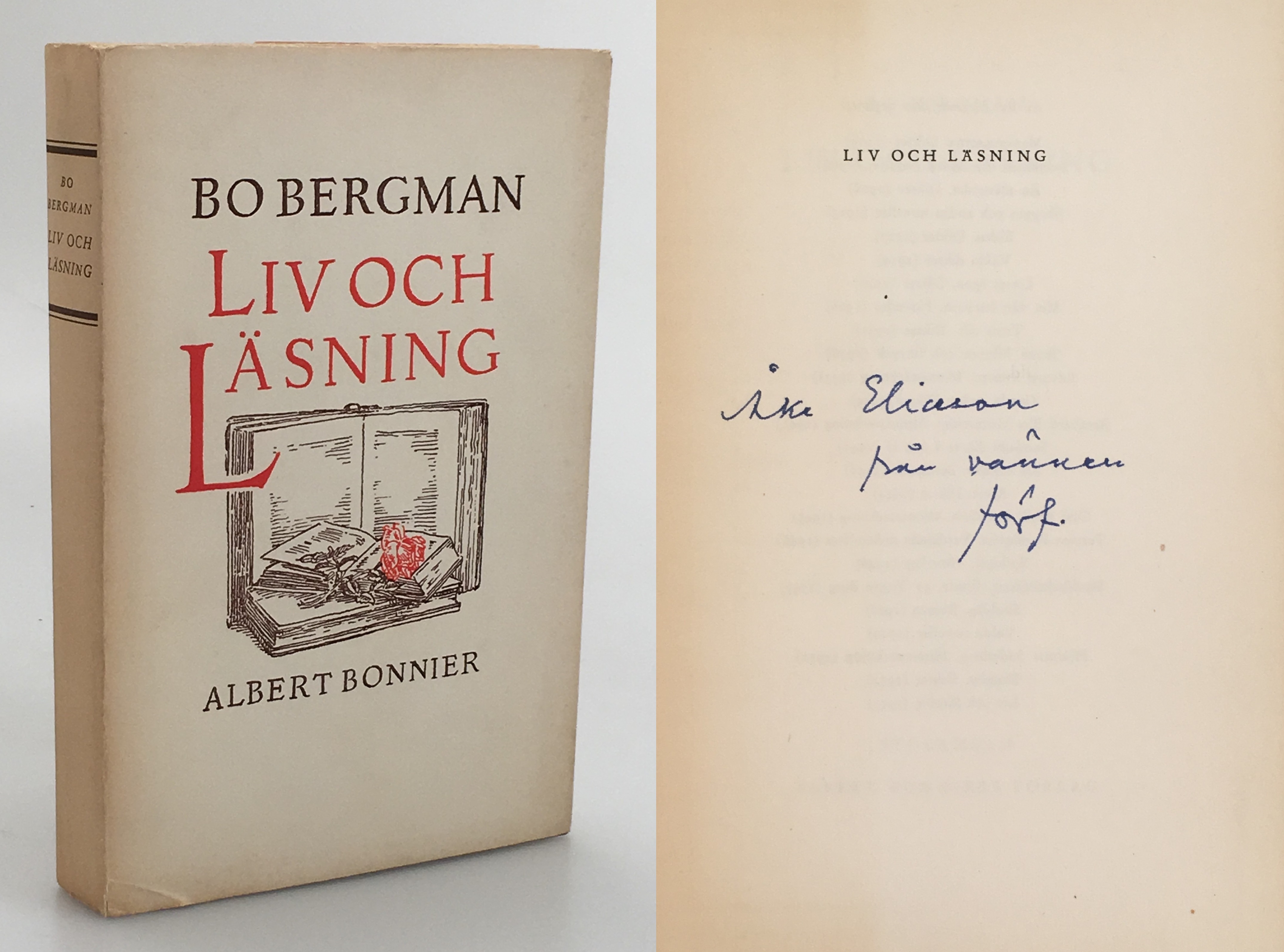 Liv och läsning. [Utg. av] Albert Bonniers förlag.