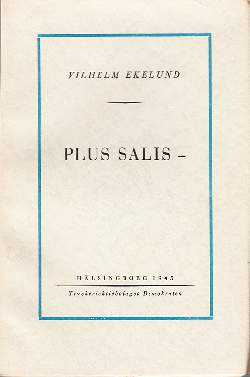 Plus salis -
