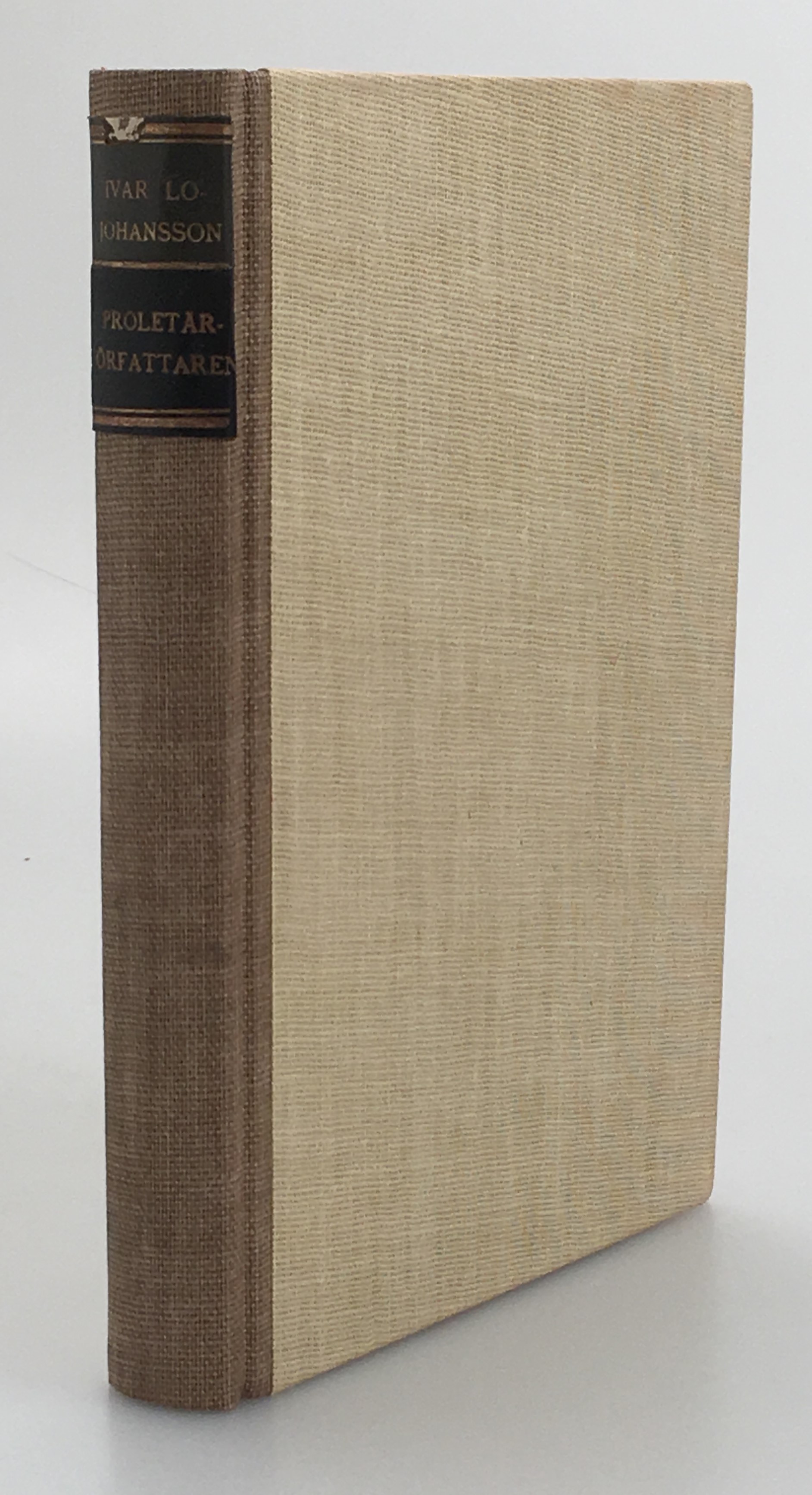 Proletärförfattaren. Självbiografisk berättelse. [Utg. av] Albert Bonniers förlag.