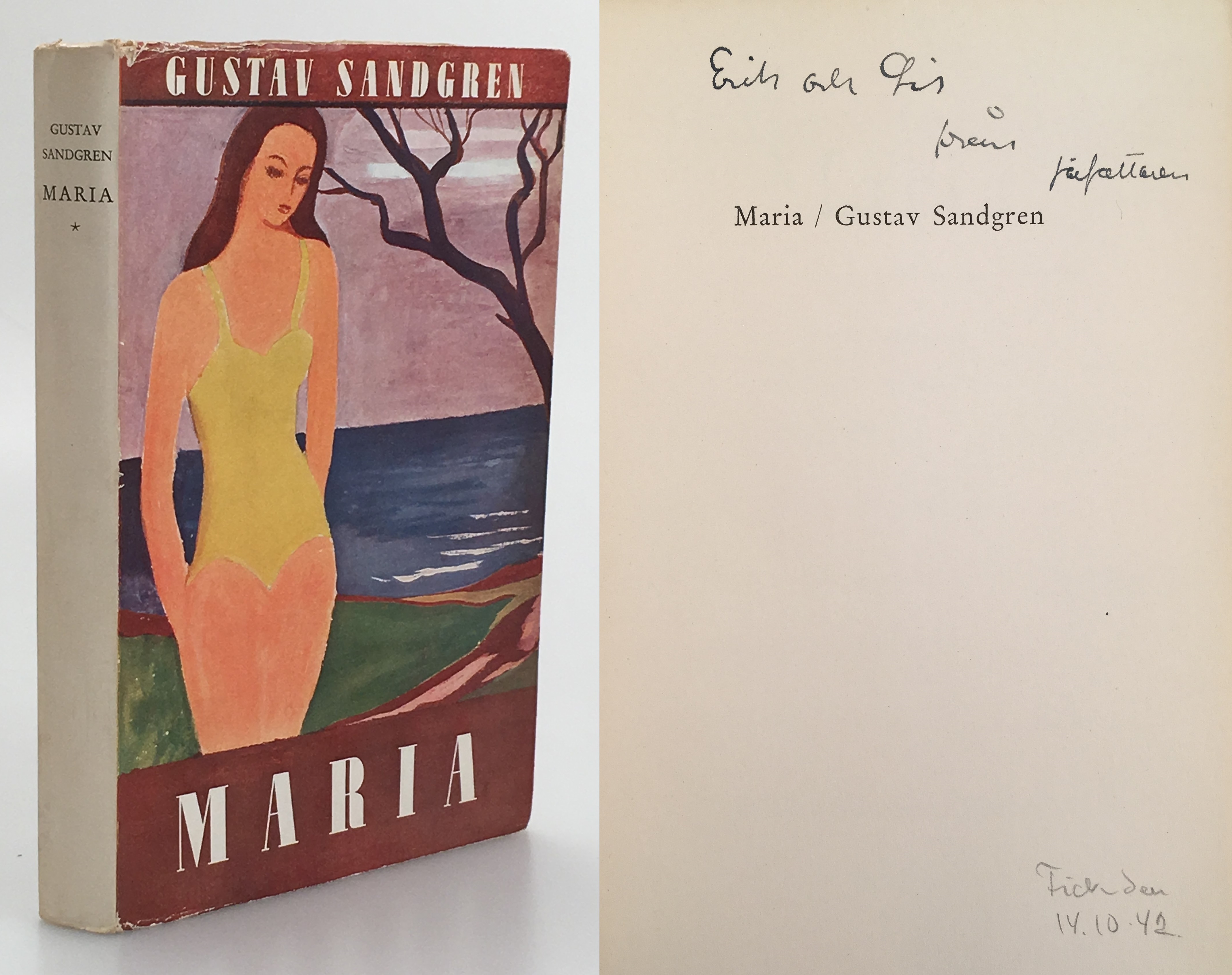 Maria. En berättelse. [Utg. av] Albert Bonniers förlag.