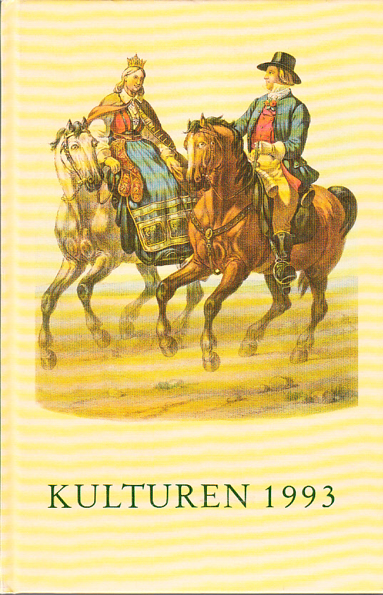 Kulturen 1993. Bröllop. En årsbok till medlemmarna av Kulturhistoriska föreningen för södra Sverige.