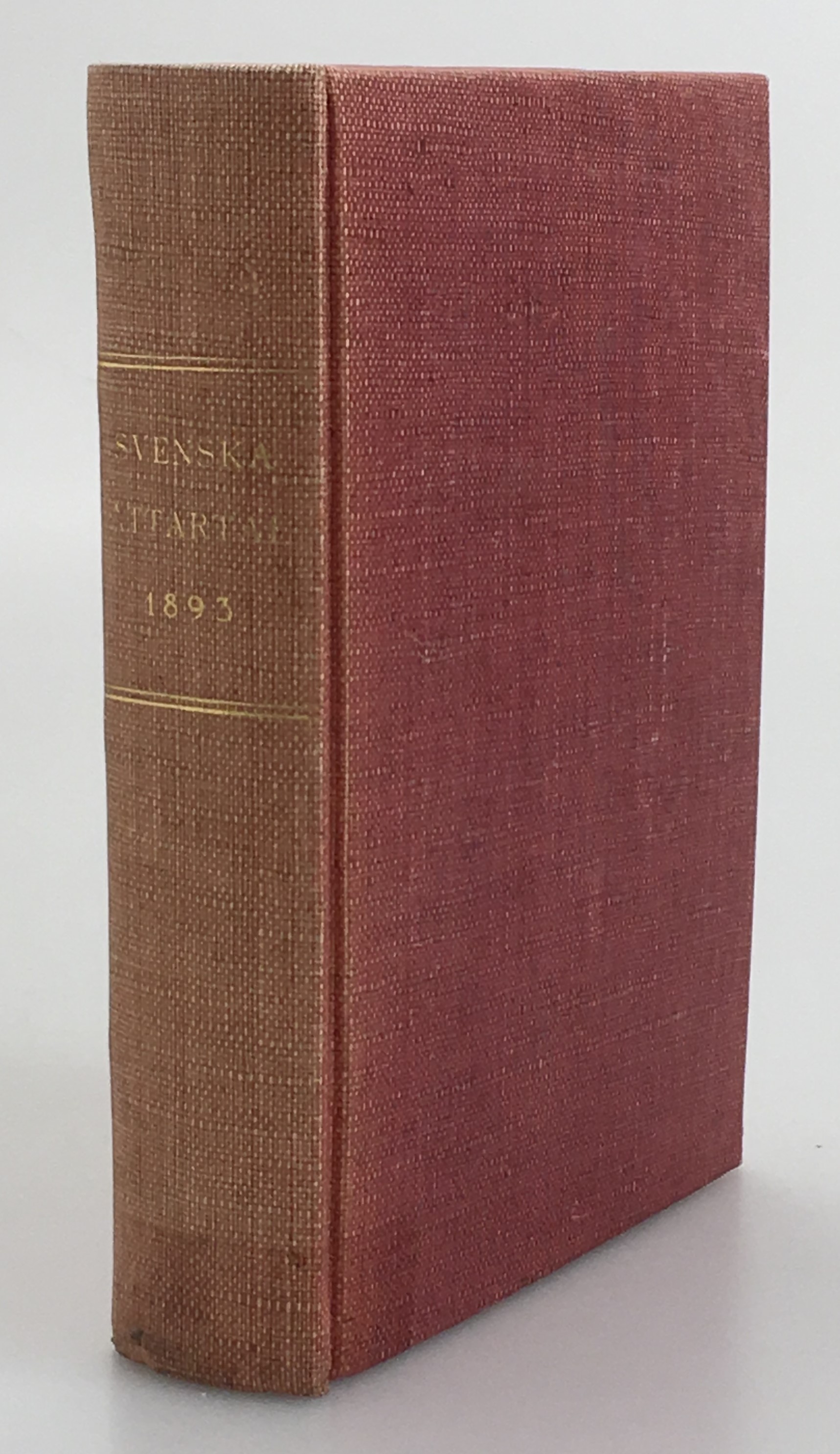 Svenska ättartal för år 1893, afsedda att utgöra tidskrift för Svensk slägtkunskap och slägtforskning samt slägtbok och slägtkalender. Nionde årgången.