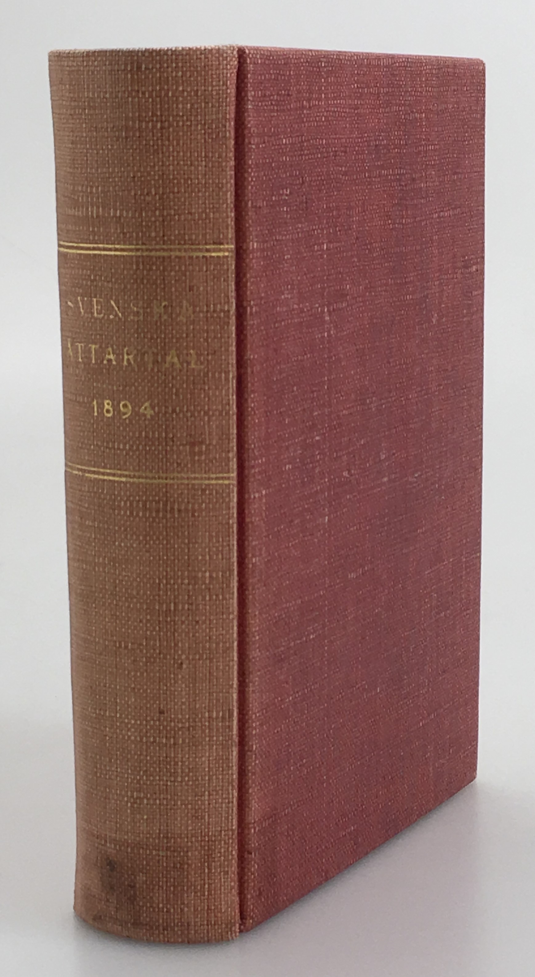 Svenska ättartal för år 1894, afsedda att utgöra tidskrift för Svensk slägtkunskap och slägtforskning samt slägtbok och slägtkalender. Tionde årgången.