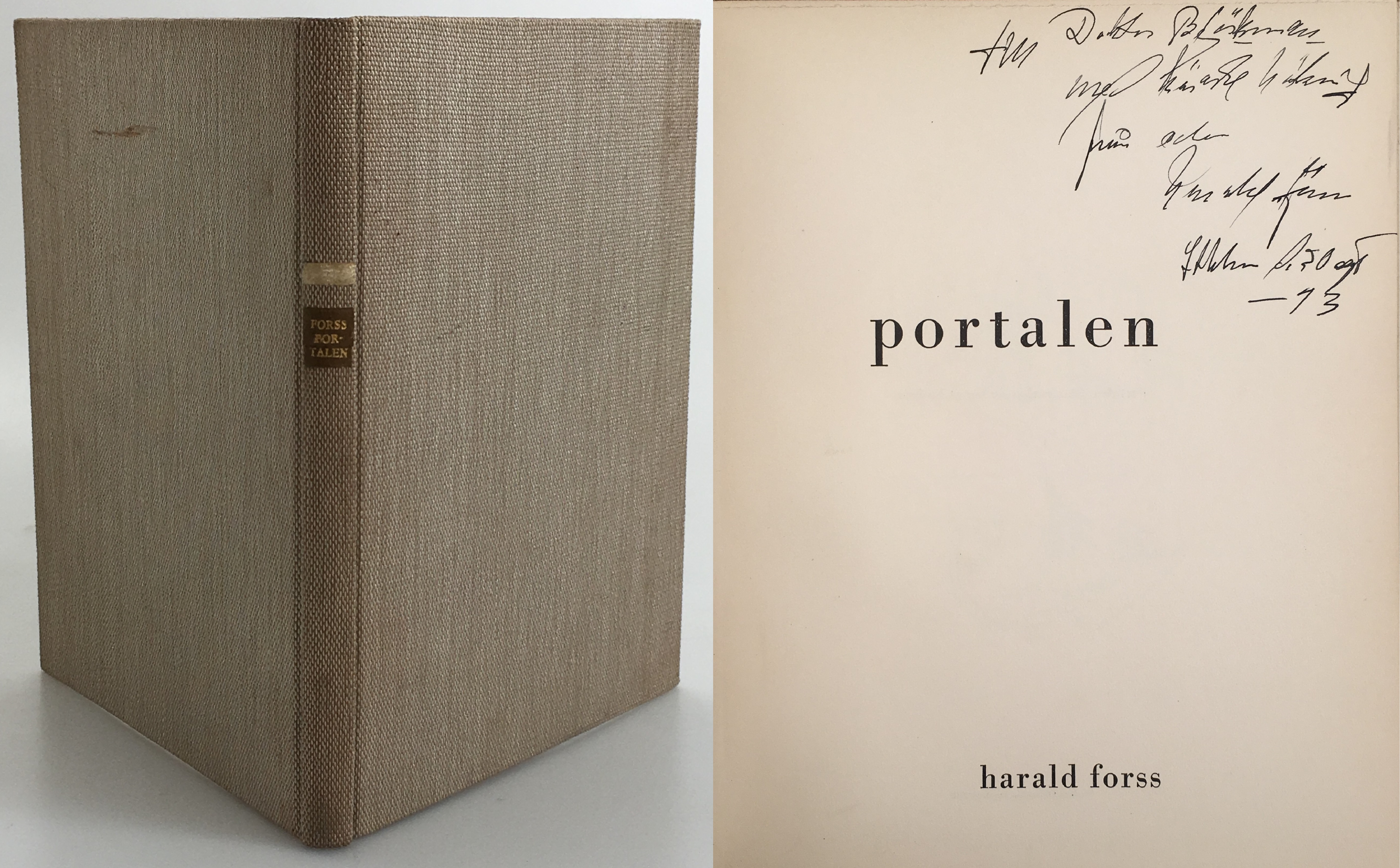 Portalen. [Utg. av] Harald Forss.