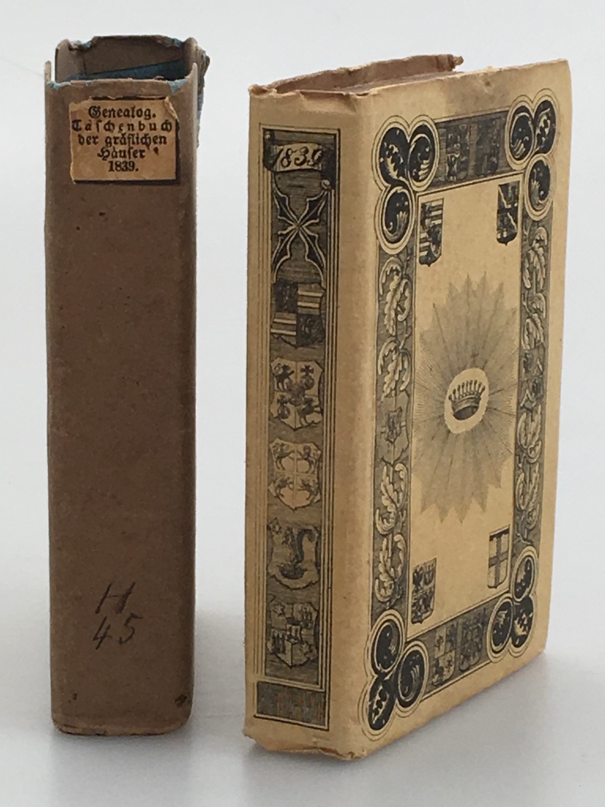 Genealogisches taschenbuch der deutschen gräflichen häuser auf das jahr 1839. Zwölfter Jahrgang.