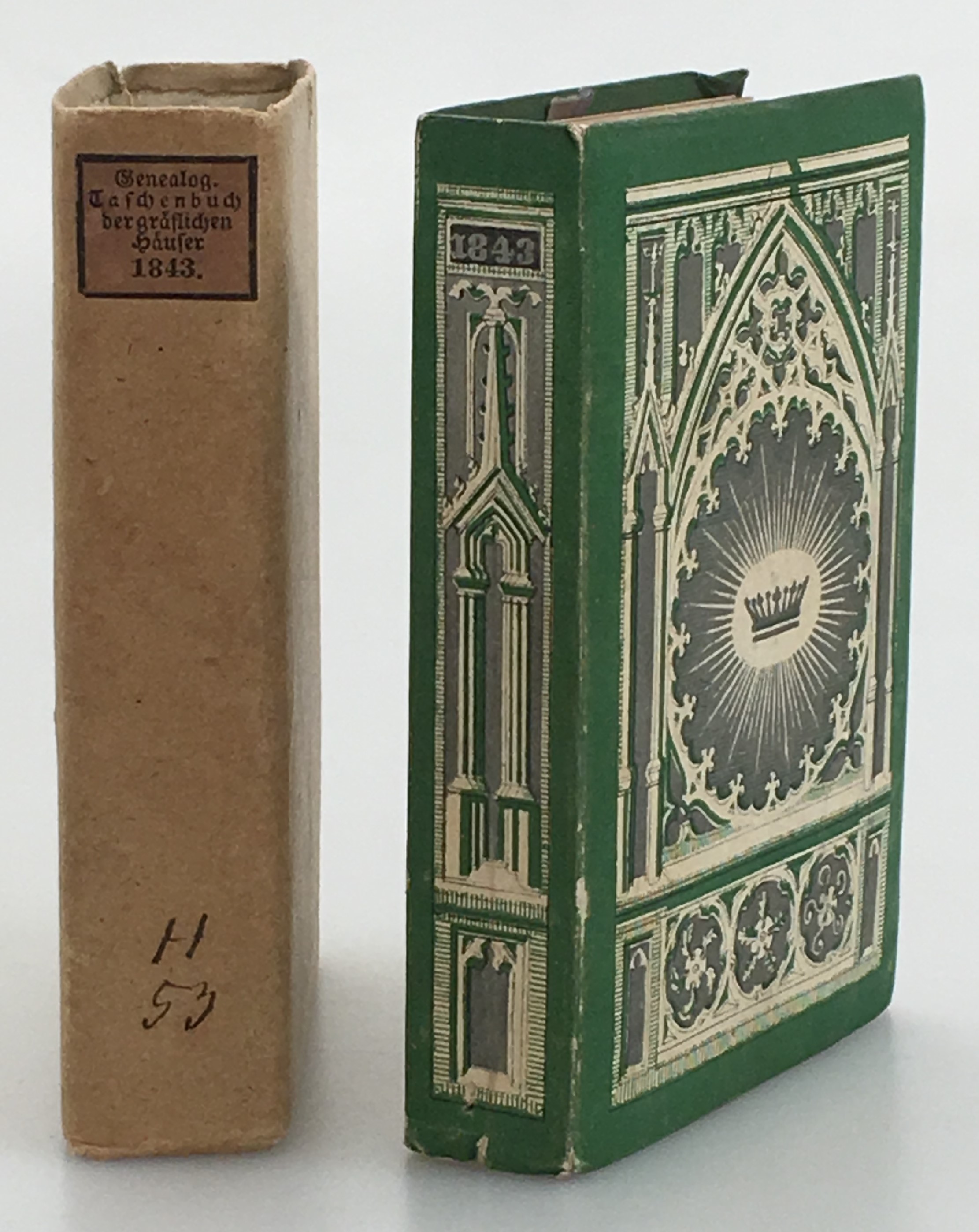 Genealogisches taschenbuch der deutschen gräflichen häuser auf das jahr 1843. Sechzehnter Jahrgang.