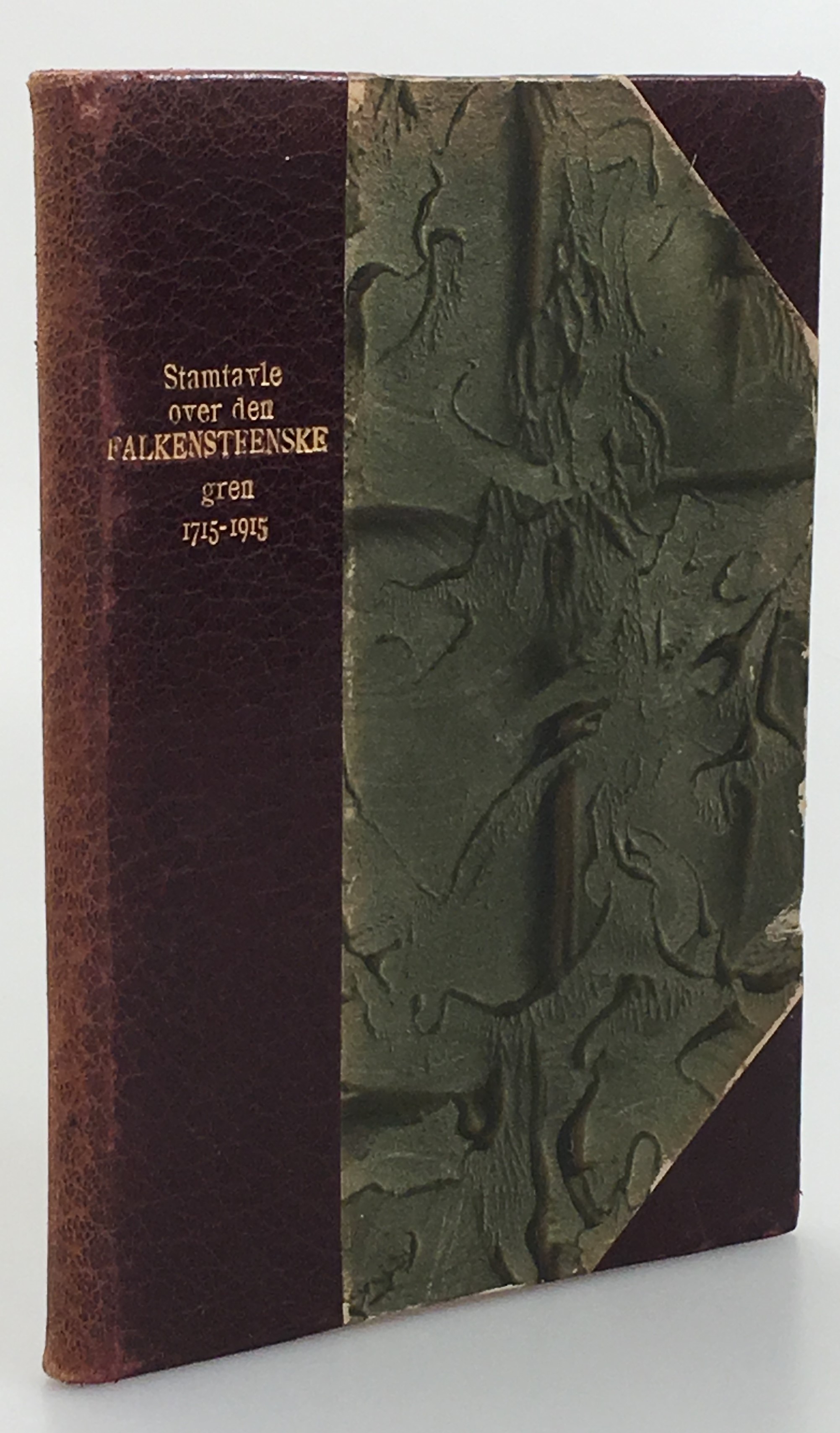 Stamtavle over den Falkensteenske gren af familien Bonnevie i Norge 1715-1915.