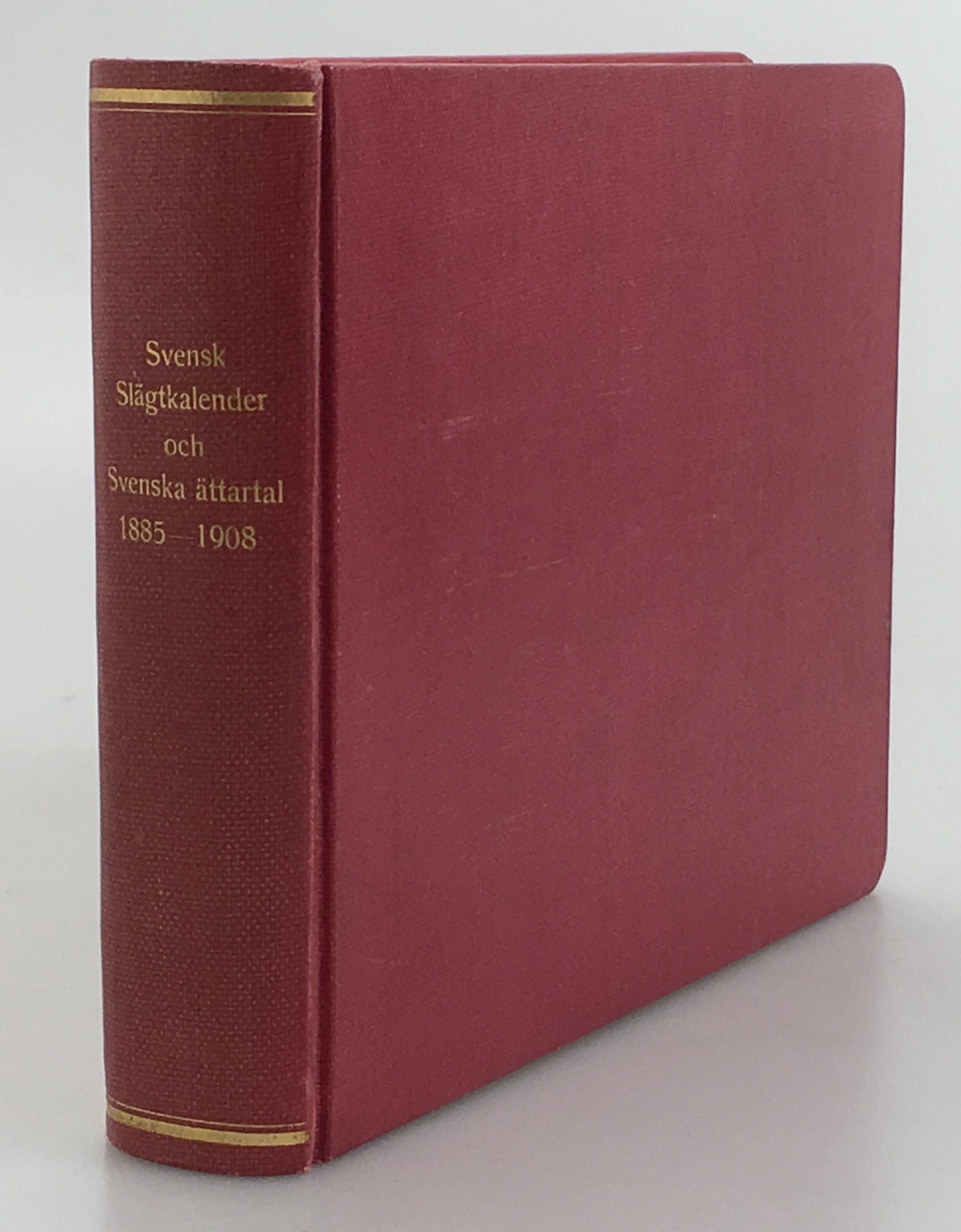Svensk slägtkalender och Svenska ättartal. Årg. 1-14. 1885-1908. Personregister.