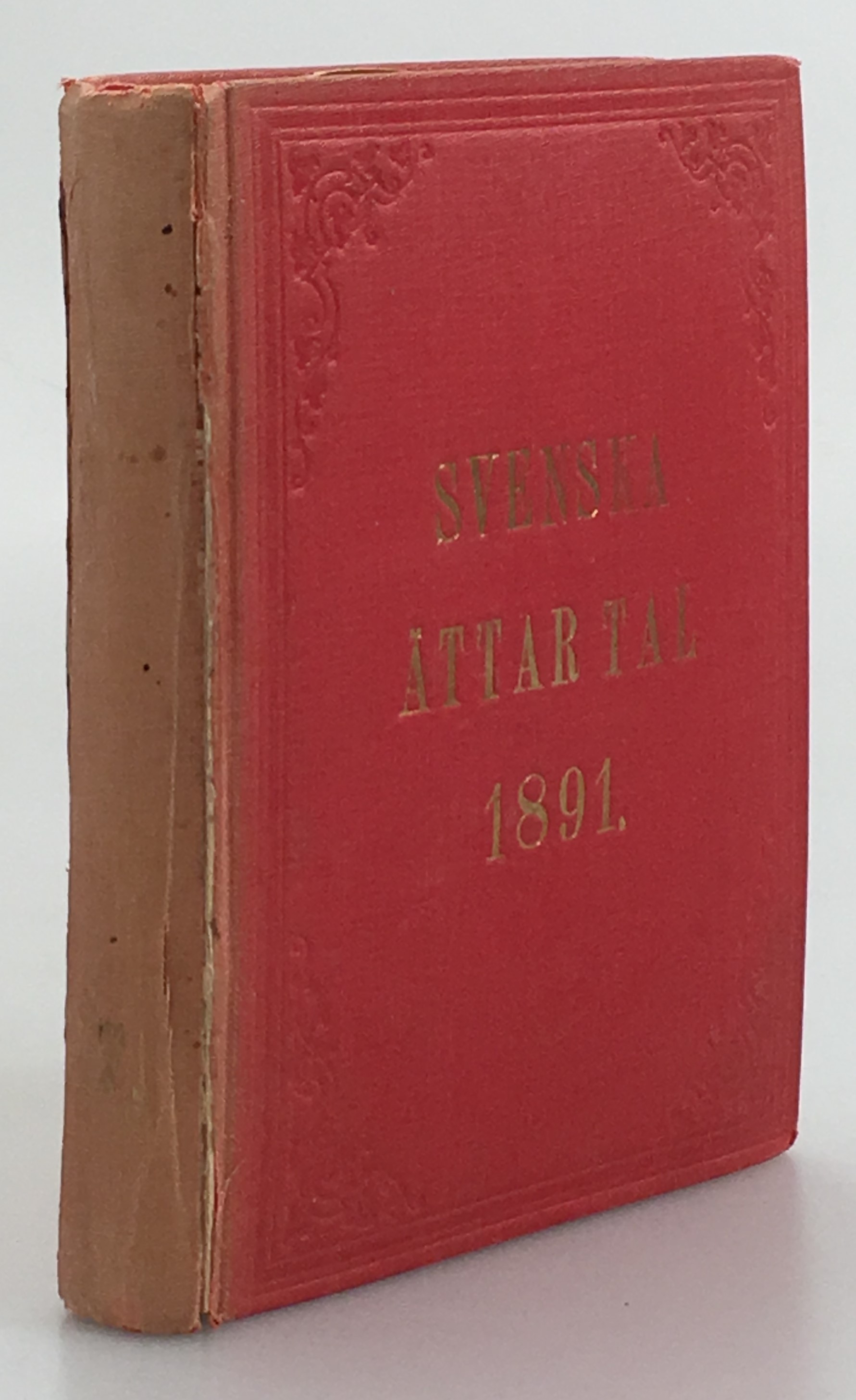 Svenska ättartal för år 1891, afsedda att utgöra tidskrift för Svensk slägtkunskap och slägtforskning samt slägtbok och slägtkalender. Sjunde årgången.