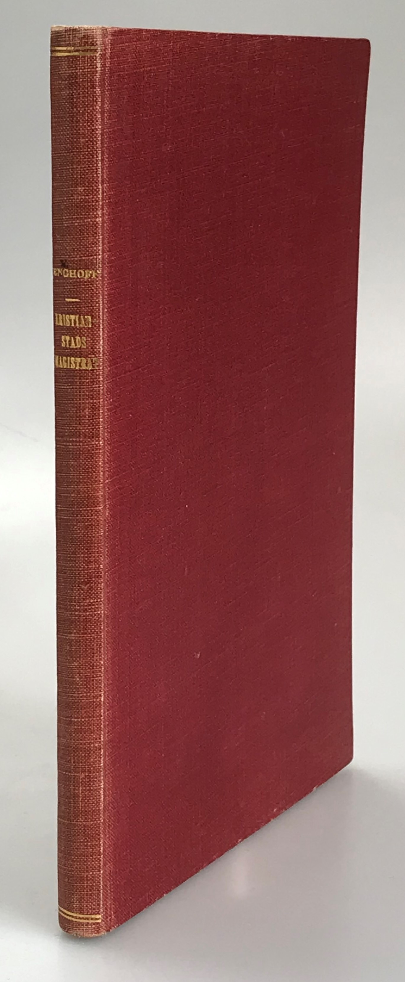 Personhistoriska anteckningar rörande Kristianstads magistrat och andra statens tjänstemän under åren 1700-1800.