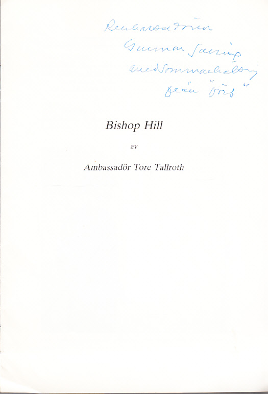 Bishop Hill.