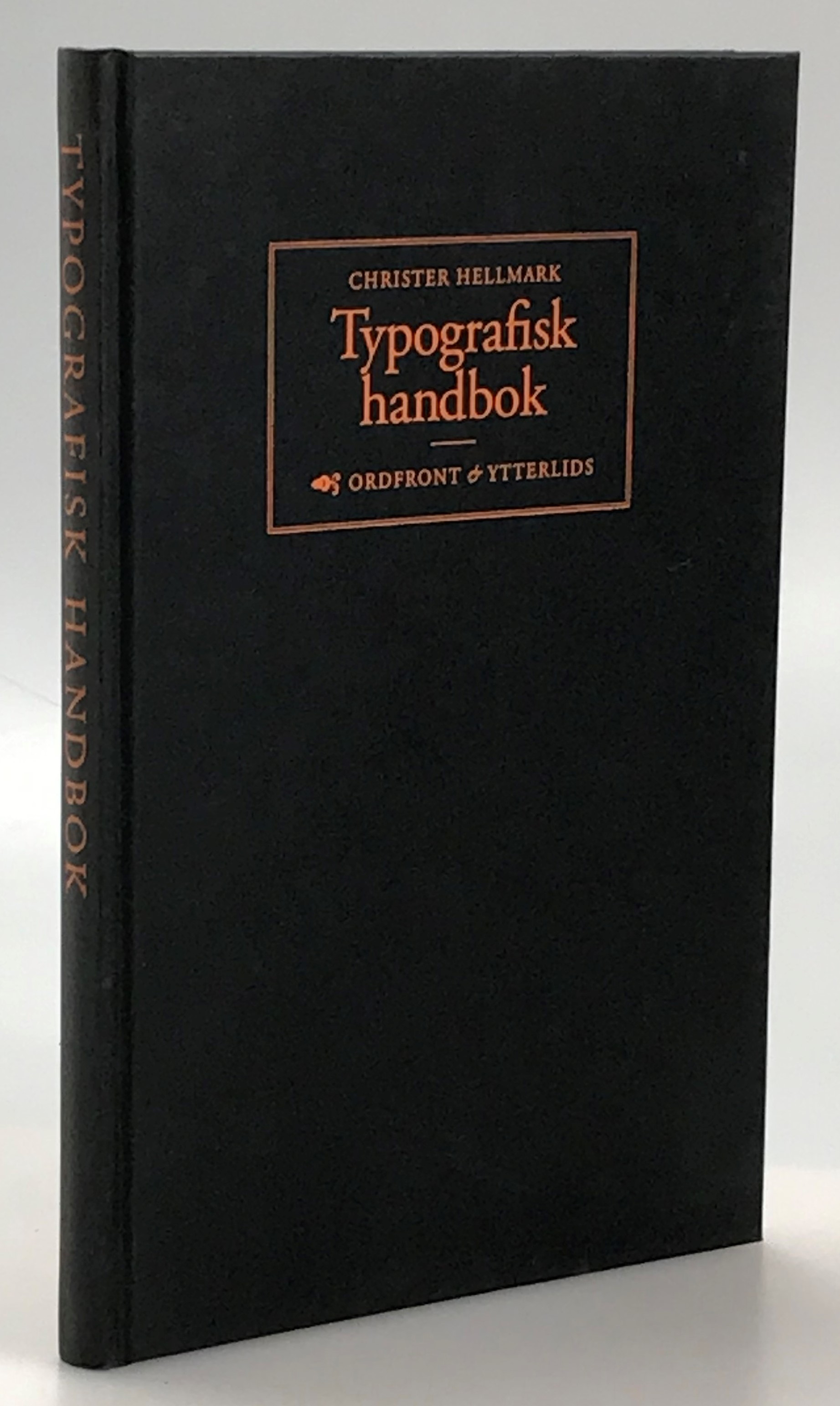 Typografisk handbok. [Utg. av] Ordfront & Ytterlids.