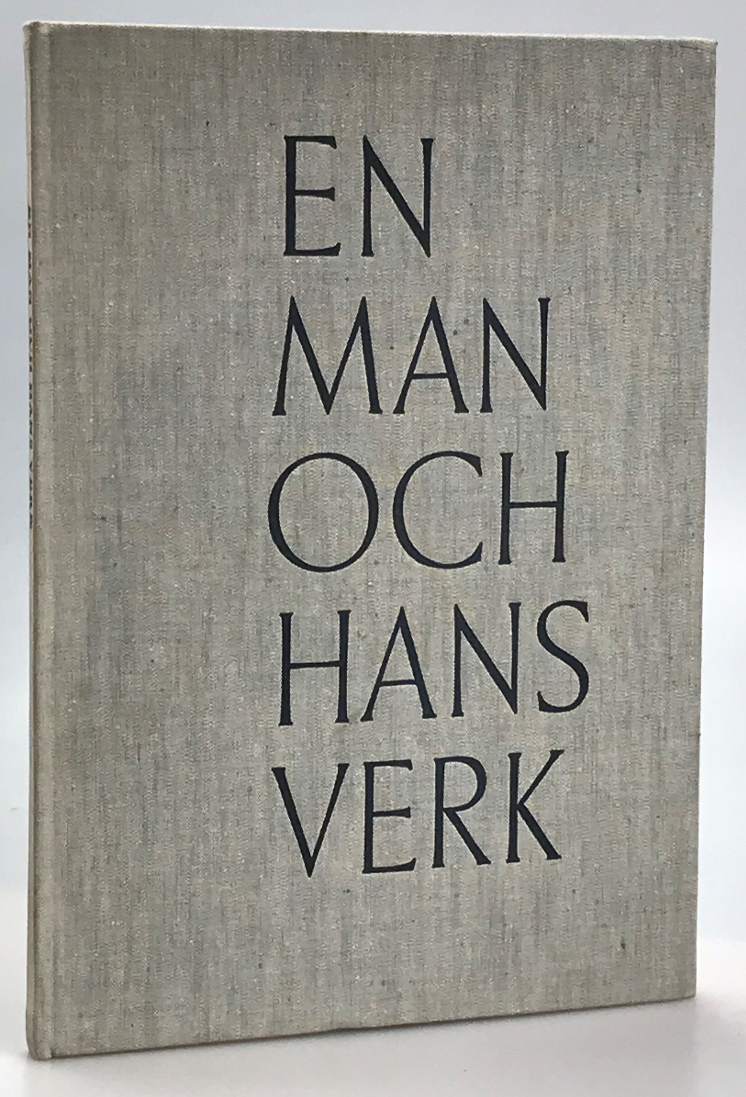 En man och hans verk. [Utgiven av styrelsen för AB Gotthard Nilsson som minnesgåva dels till företagets grundare på hans 70-årsdag, dels till kunder, leverantörer och medarbetare vid bolagets 50-årsjubileum].