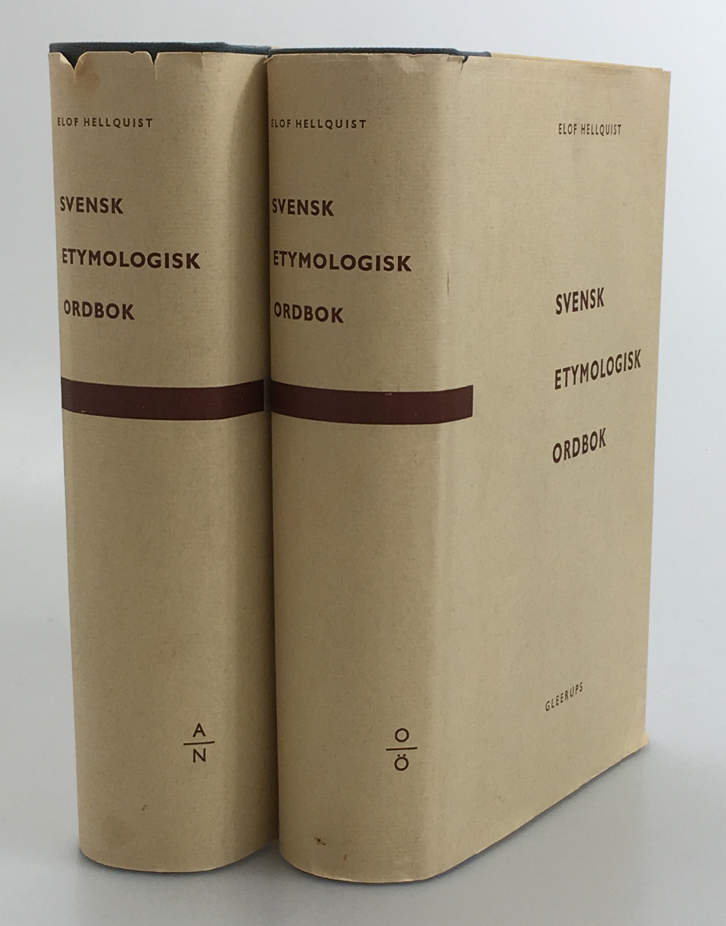 Svensk etymologisk ordbok. Band I: A-N. [... Band II: O-Ö]. [Utg. av] C.W.K. Gleerups Förlag.