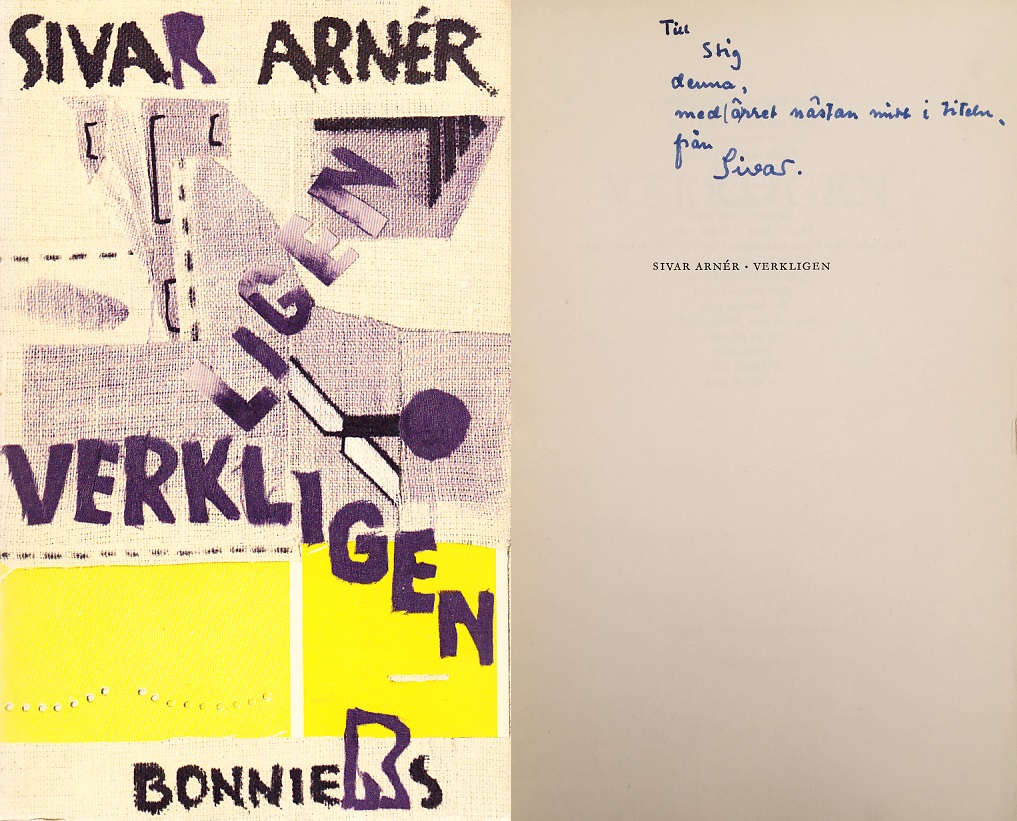 Verkligen. Roman. [Utg. av] Albert Bonniers förlag.