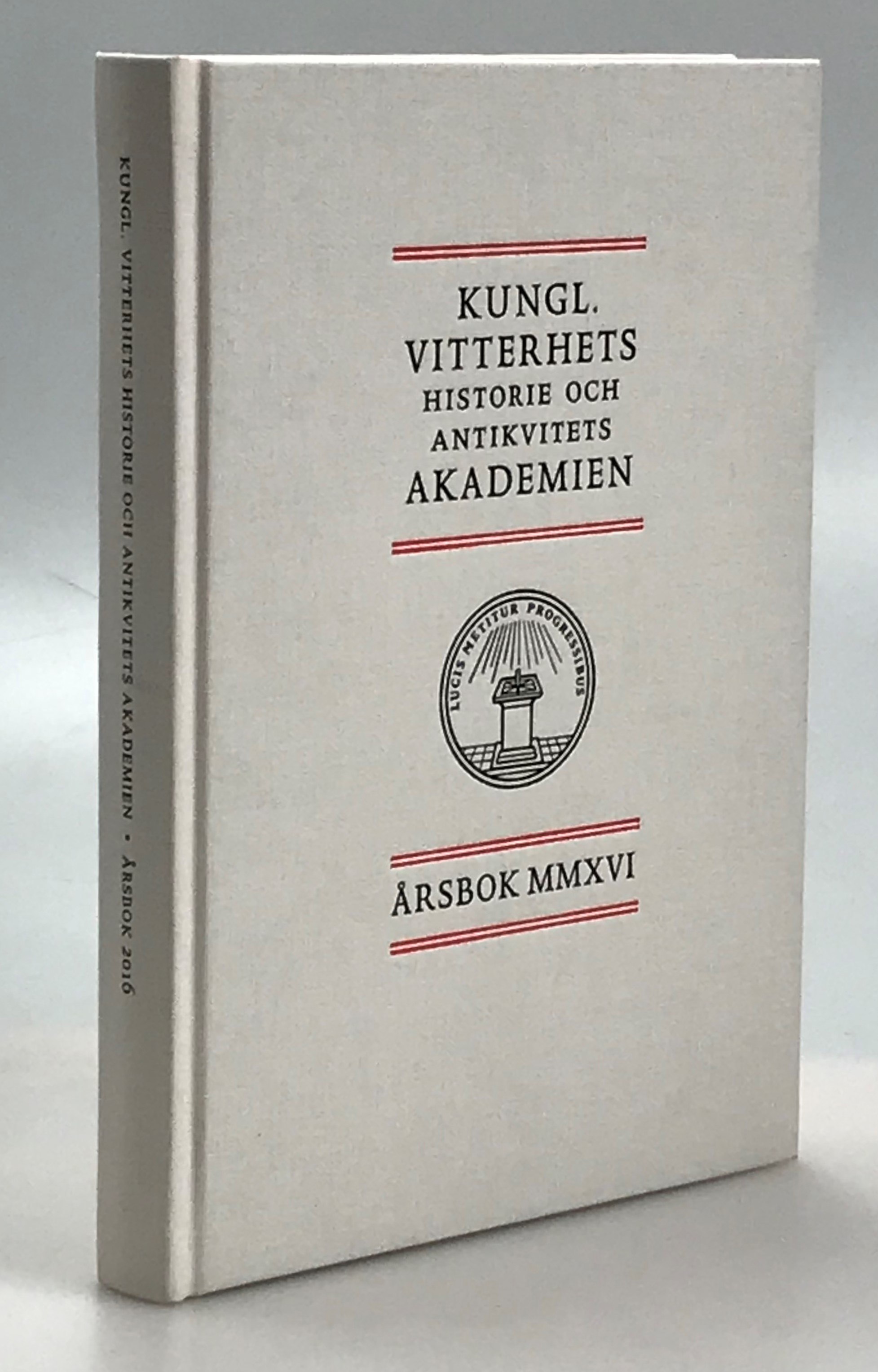 Kungl. Vitterhets Historie och Antikvitets Akademien. Årsbok 2016.