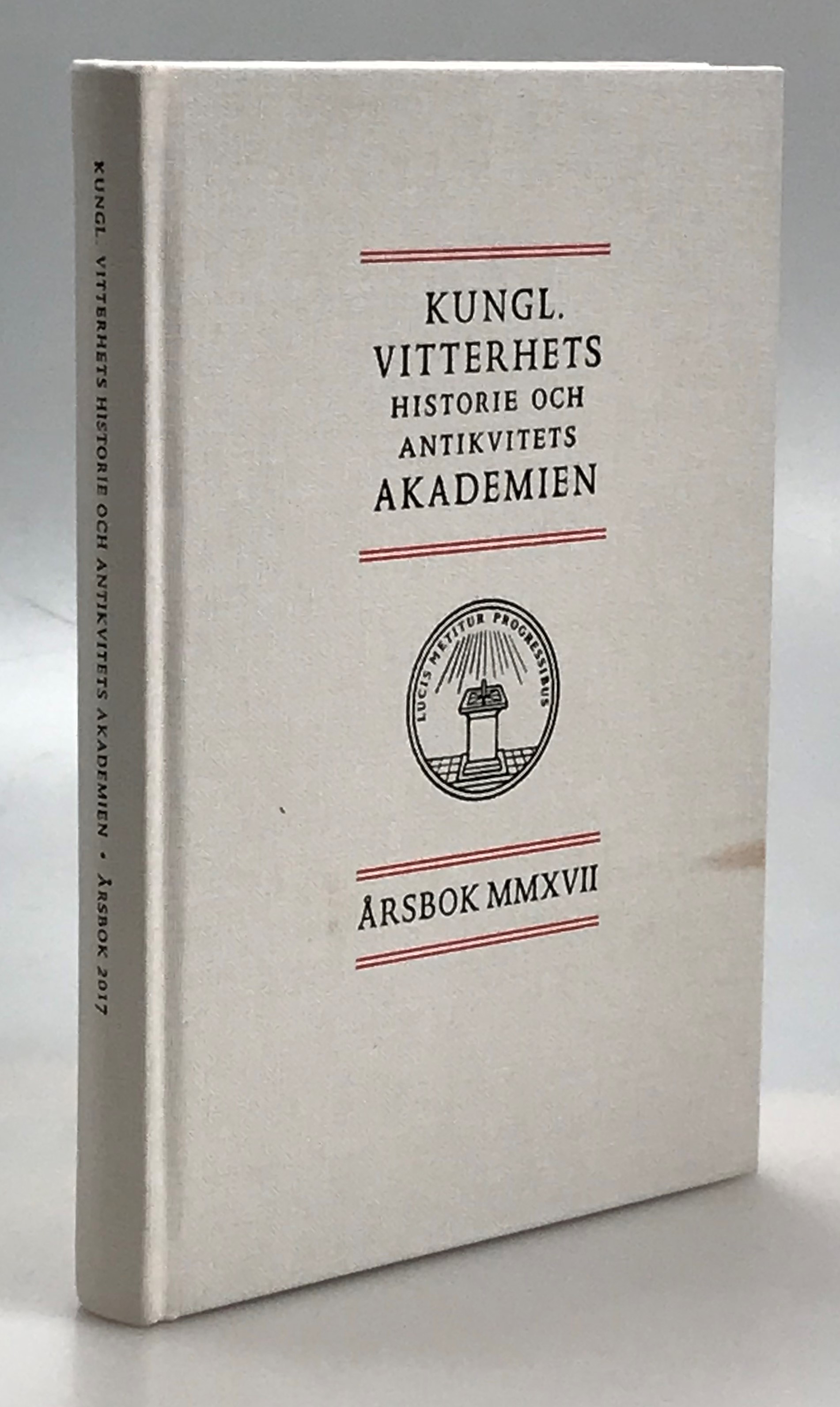 Kungl. Vitterhets Historie och Antikvitets Akademien. Årsbok 2017.
