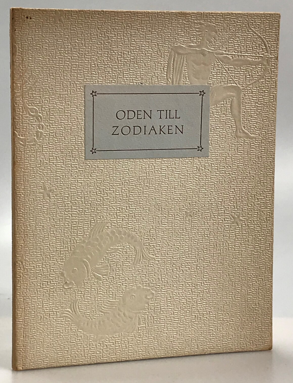 Oden till zodiaken. Bilder och vers av Claes Krantz. [Utg. av] Wahlström & Widstrand.