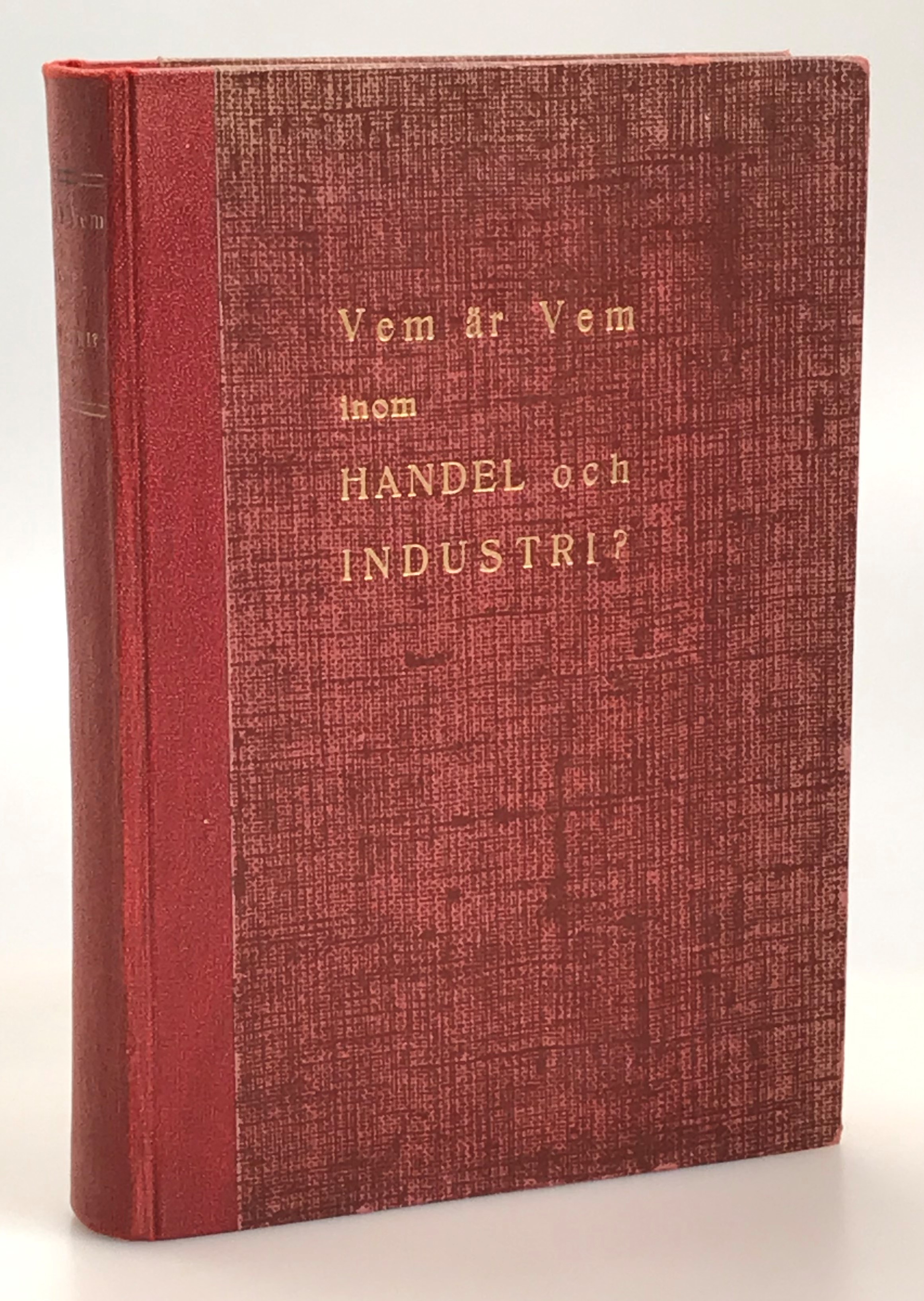 Vem är vem inom handel och industri? 1944-45. [Utg. av] Jonson & Winter.