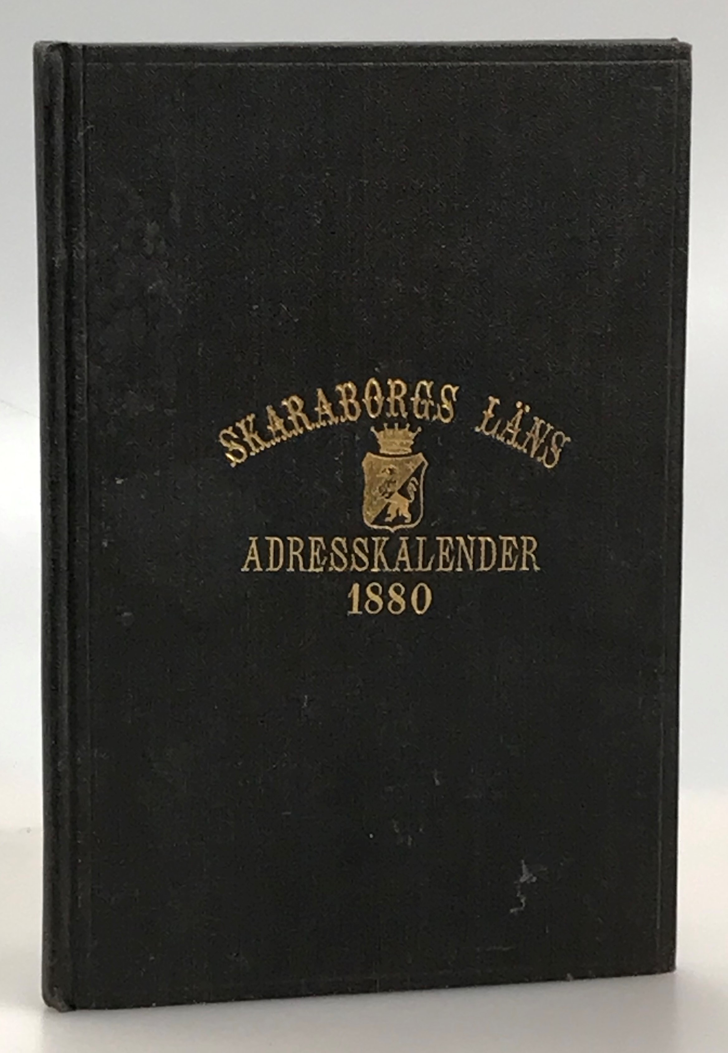 Skaraborgs läns adresskalender 1880. Utgifven af Richard Julius Geintschein ...
