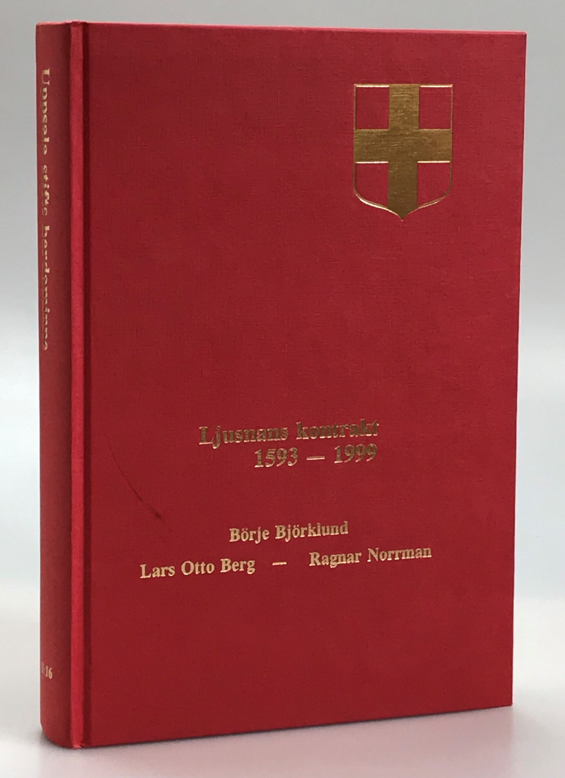 Uppsala stifts herdaminne. Ljusnans kontrakt 1593-1999. Stiftshistoriskt uppslagsverk från reformationen till nyaste tid. Serie II. Pastorat och präster. Band II:16. [Utg. av] Stiftshistoriska kommittén i Uppsala. [Redaktör: Ragnar Norrman].