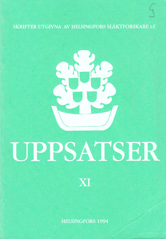 Uppsatser XI.