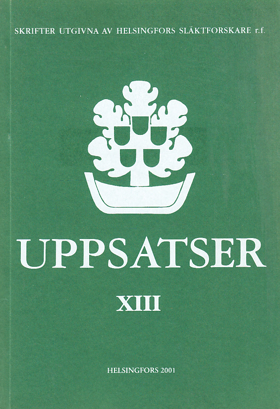 Uppsatser XIII.