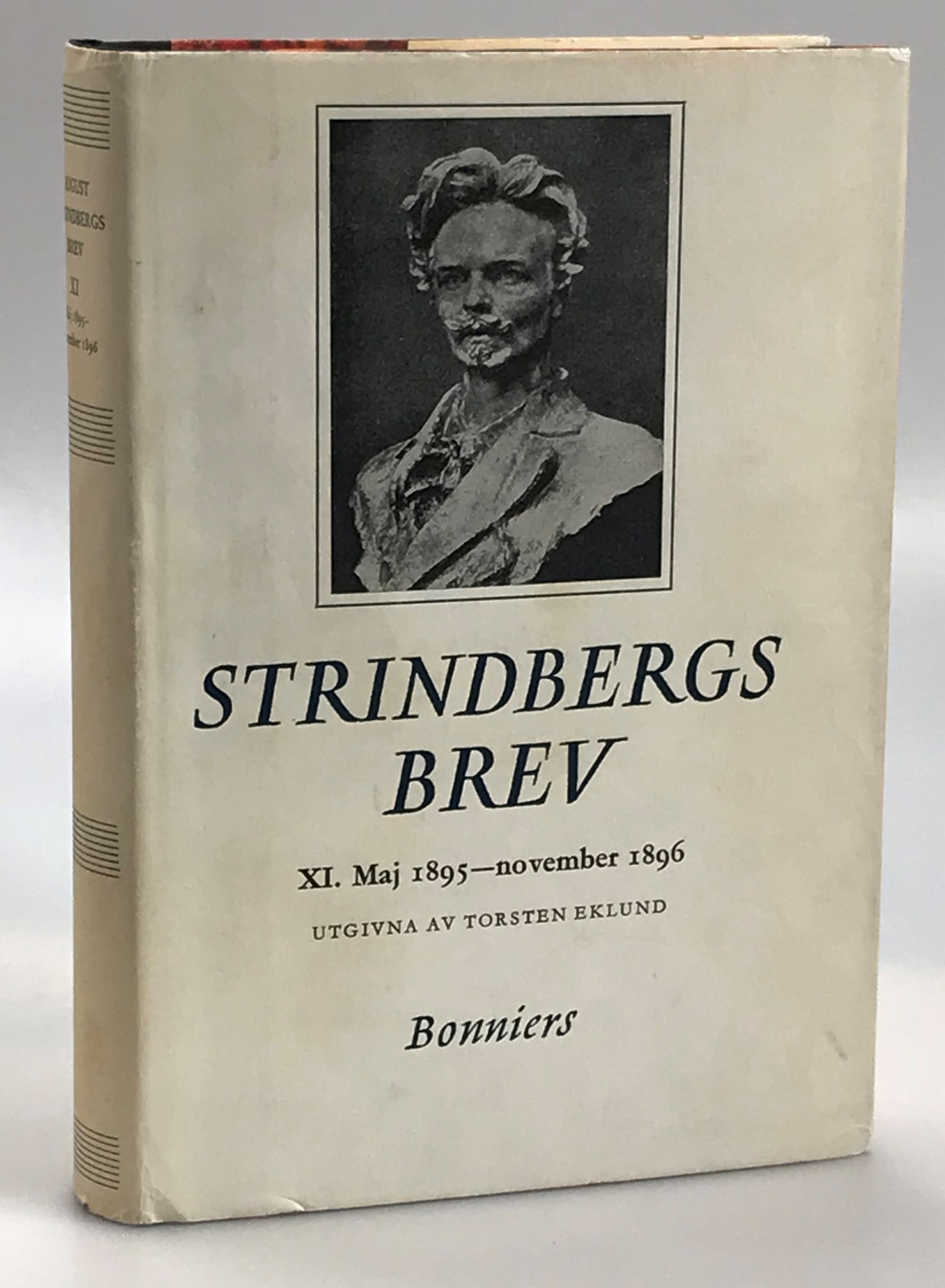August Strindbergs brev 11. Maj 1895 - november 1896. [Utg. av] Albert Bonniers förlag.