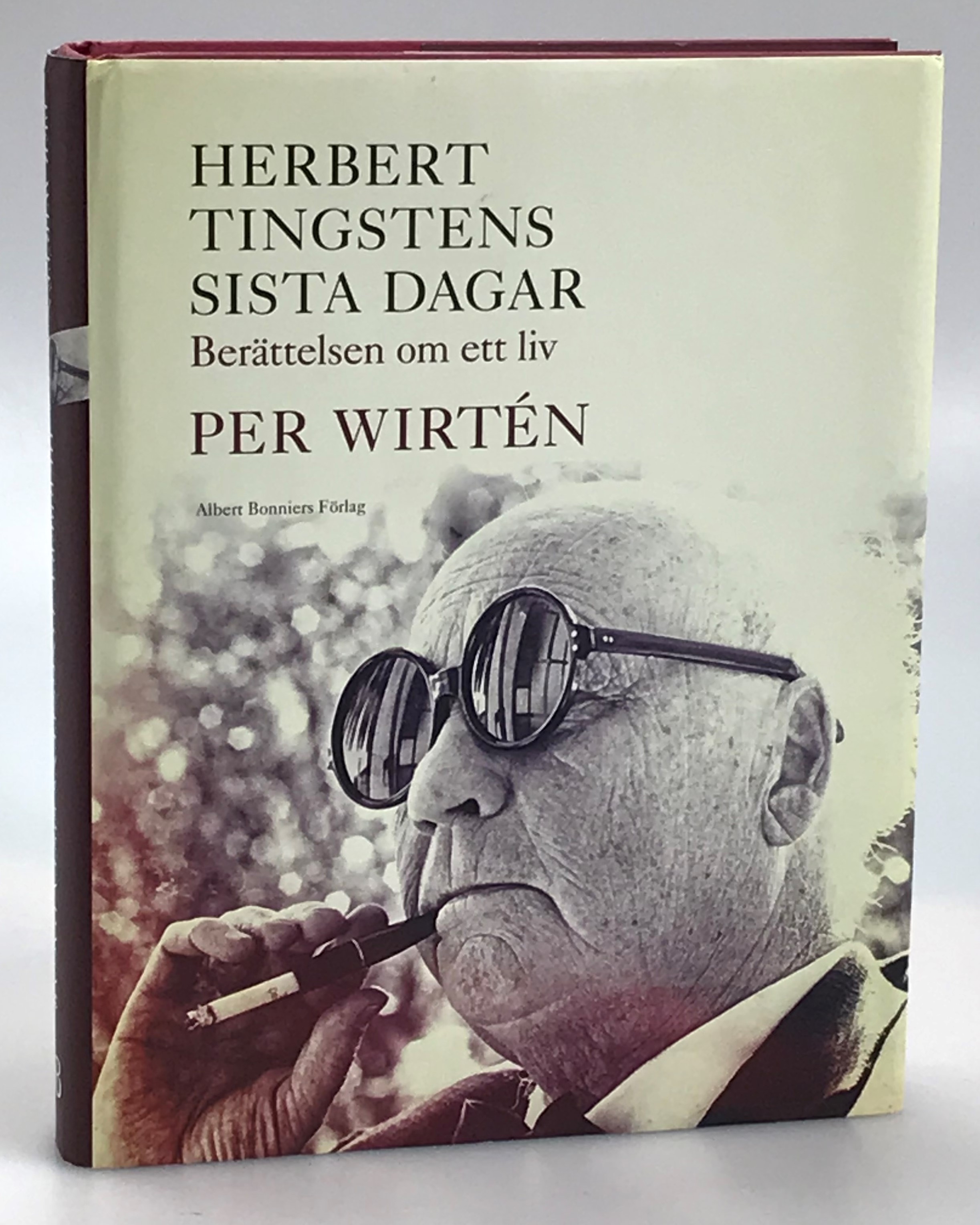 Herbert Tingstens sista dagar. Berättelse om ett liv. [Utg. av] Albert Bonniers förlag.