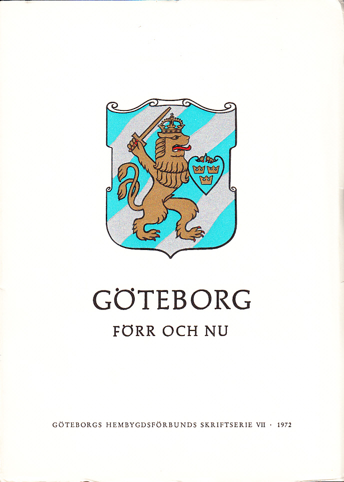 Göteborg förr och nu 1972.