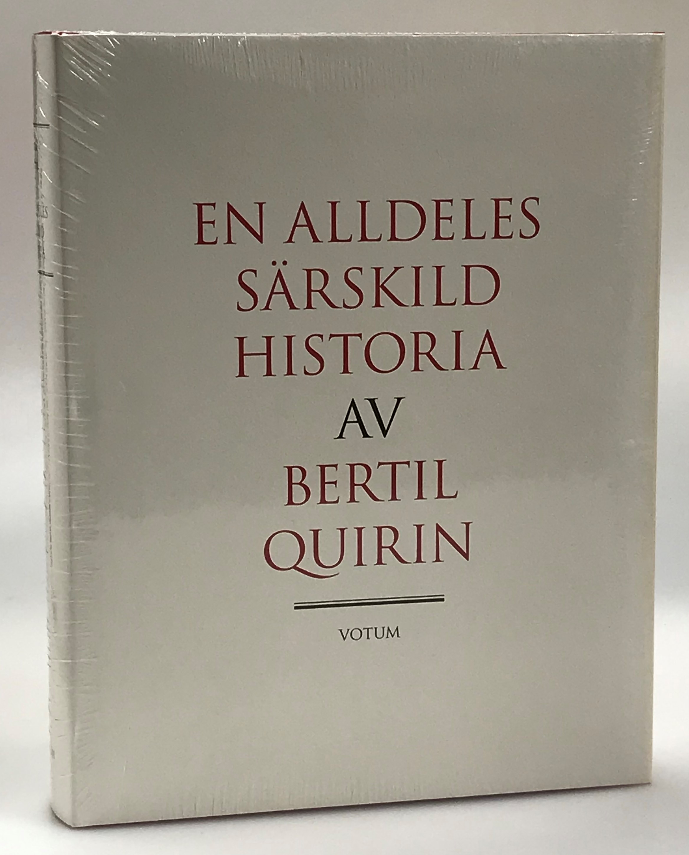 En alldeles särskild historia. [Utg. av] Votum.