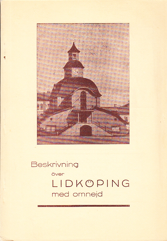 Beskrivning över Lidköping med omnejd. En kortfattad orientering över sevärdheterna i staden och dess närmaste omgivningar.