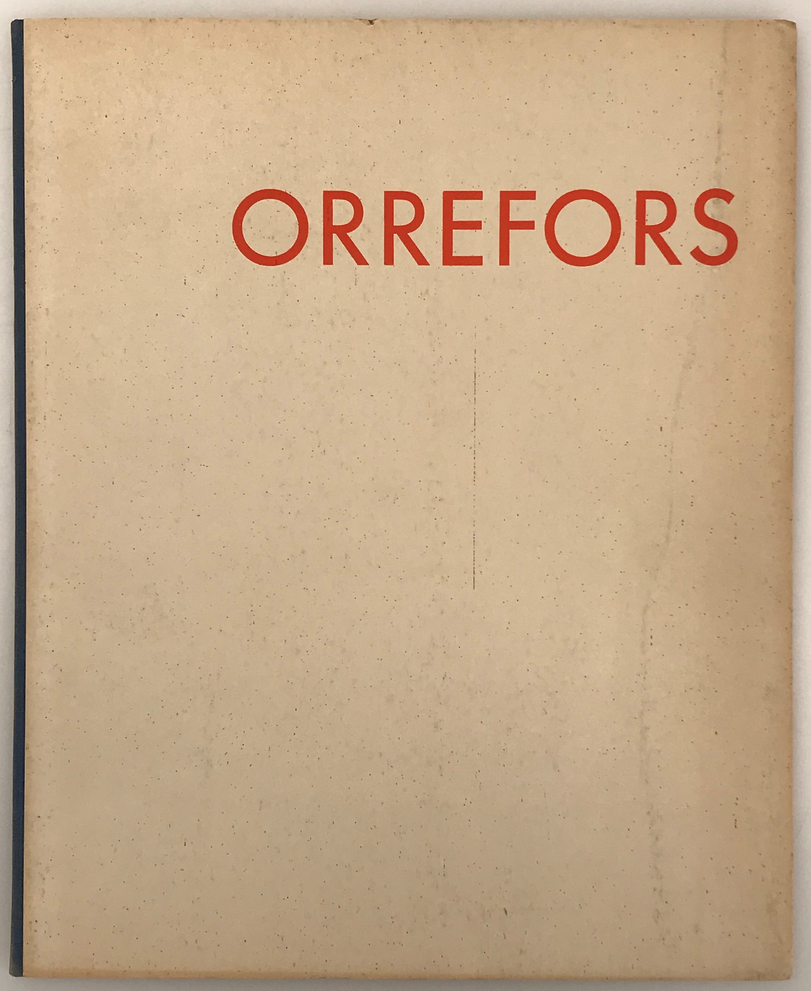Orrefors. Glass Works. Paris MCMXXXVII.